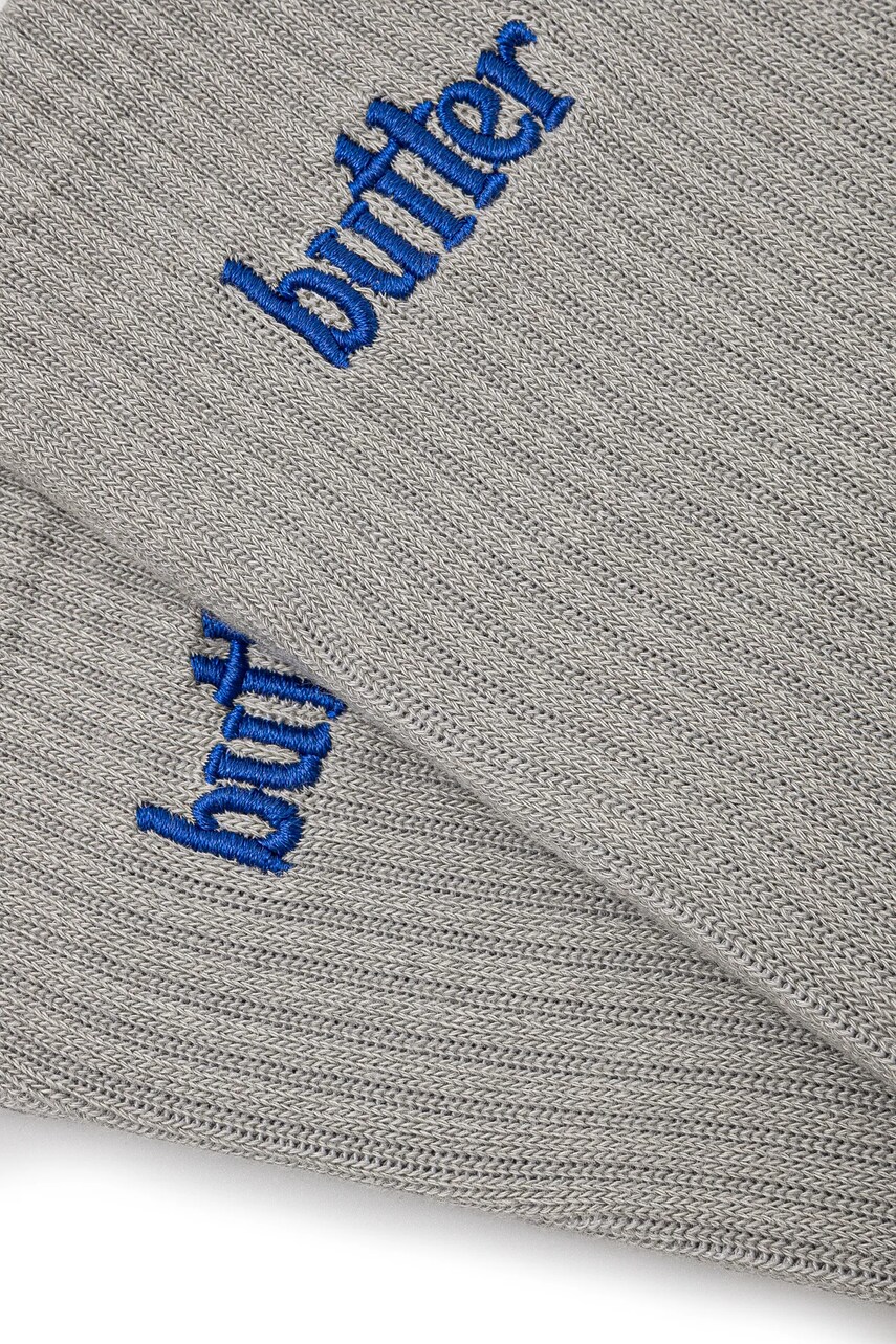 Шкарпетки Butter Goods Basic Socks чоловічі колір сірий BG243910