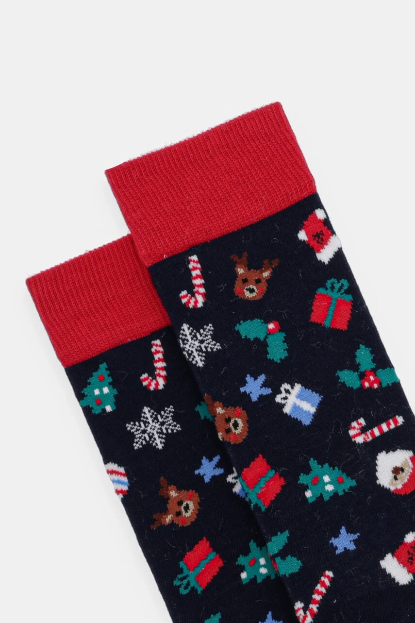Шкарпетки United Colors of Benetton Giftbox колір синій 6AO32702R