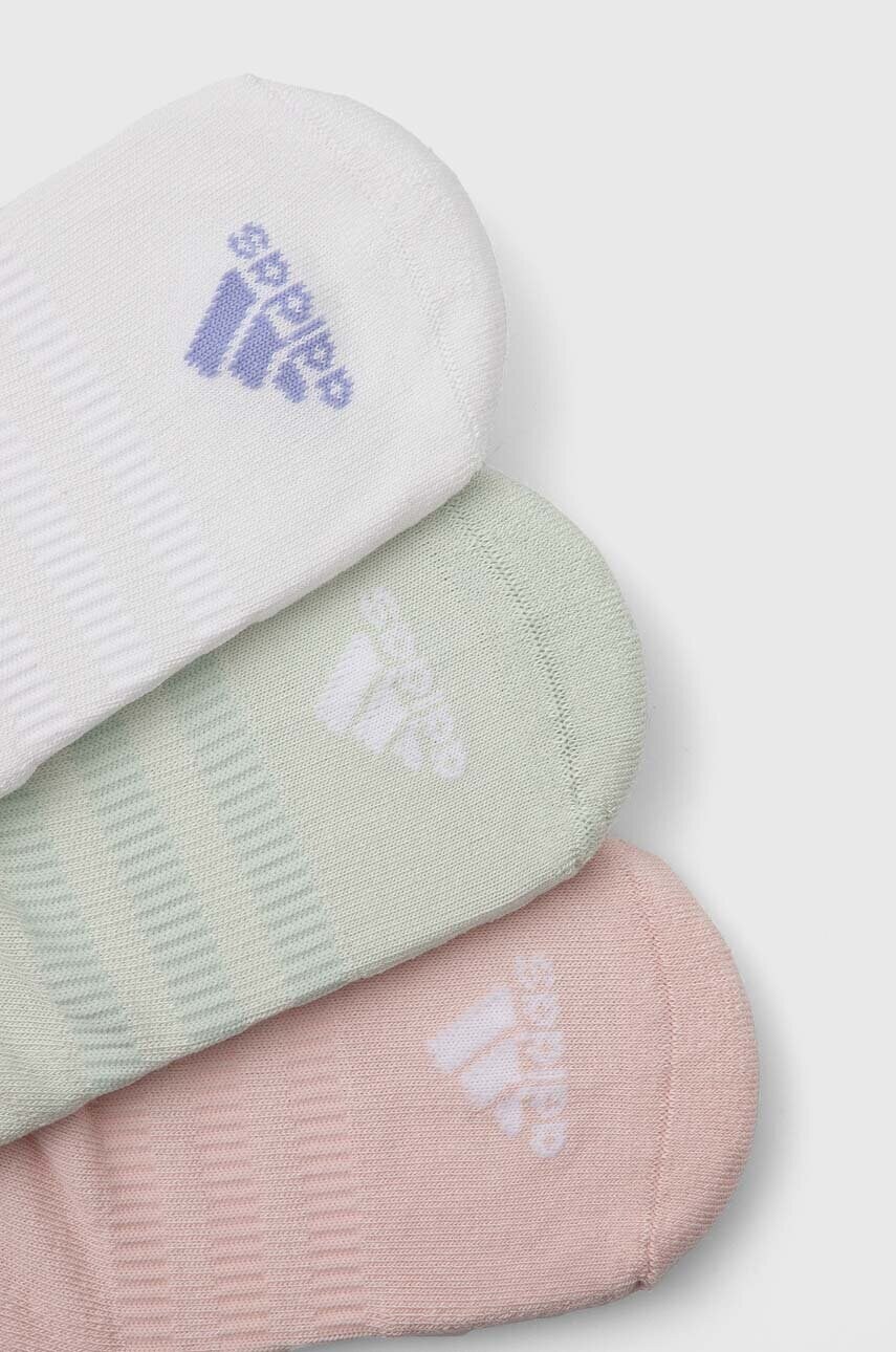 Шкарпетки adidas 3-pack колір білий IZ0164