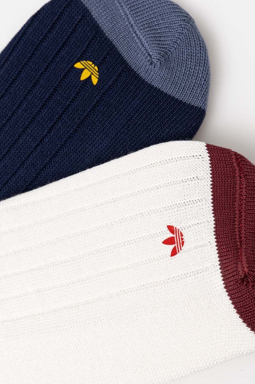 Шкарпетки adidas Originals 2-pack колір синій IX7608