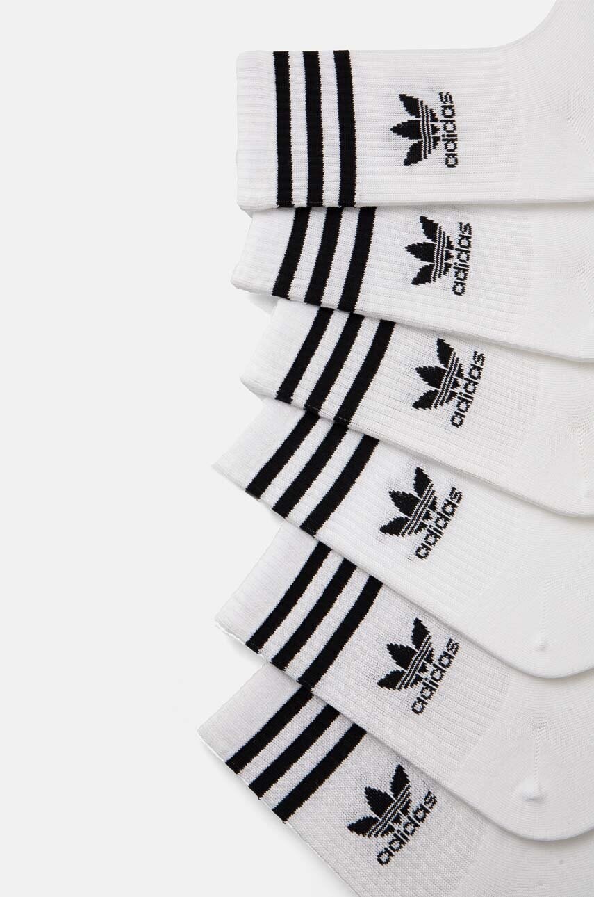 Шкарпетки adidas Originals Adicolor колір білий JE1828