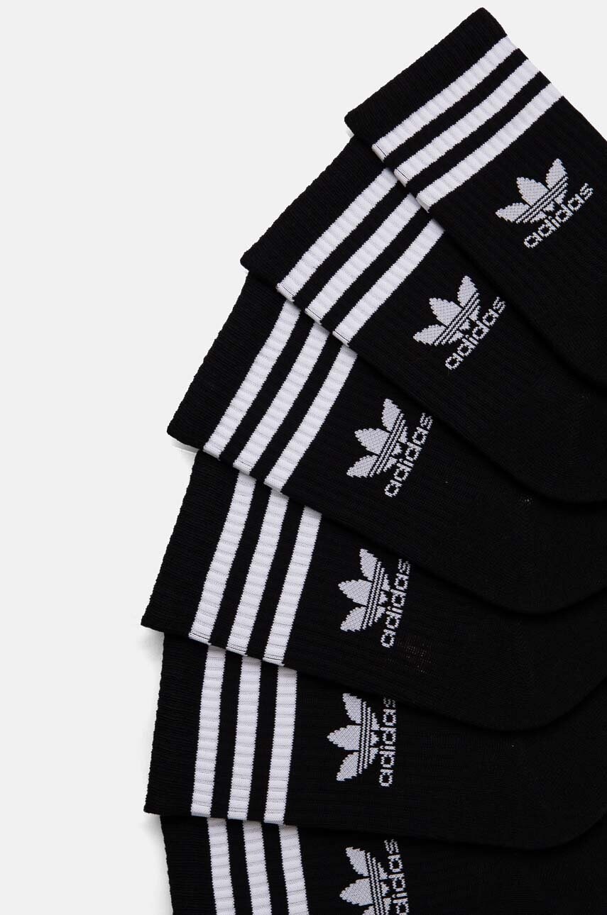 Шкарпетки adidas Originals Adicolor 6-pack колір чорний JE1829