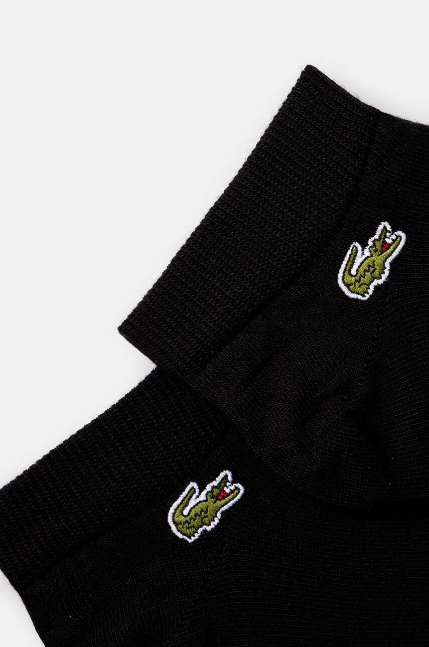 Шкарпетки Lacoste 3-pack колір чорний RA2917