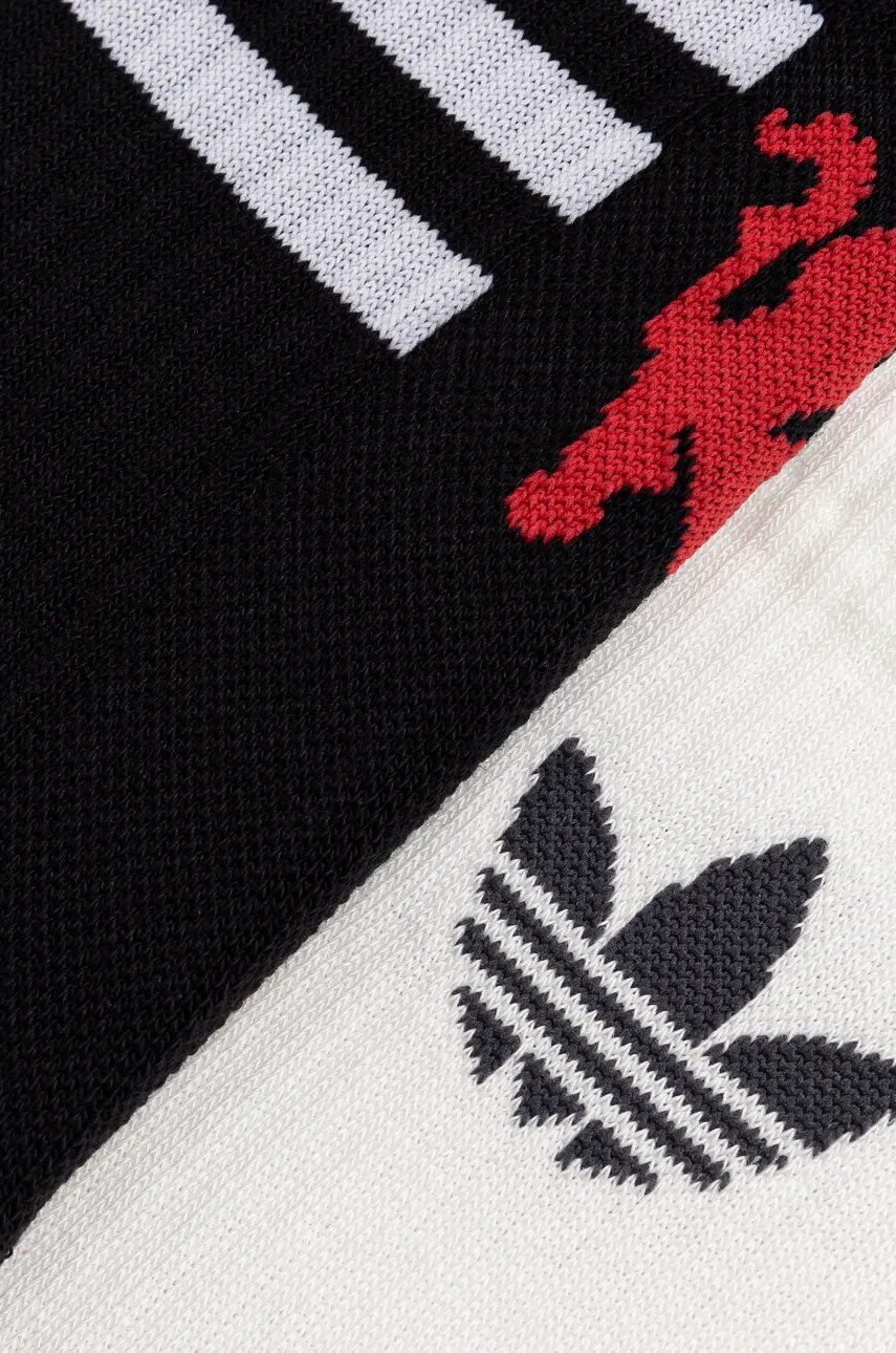 Шкарпетки adidas Originals Manchester United 2-pack колір білий JF8896