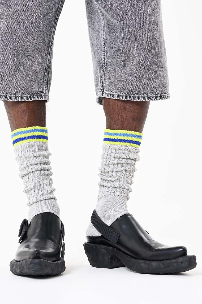 Шкарпетки Happy Socks Sneaker Slouch Sock колір сірий P001609