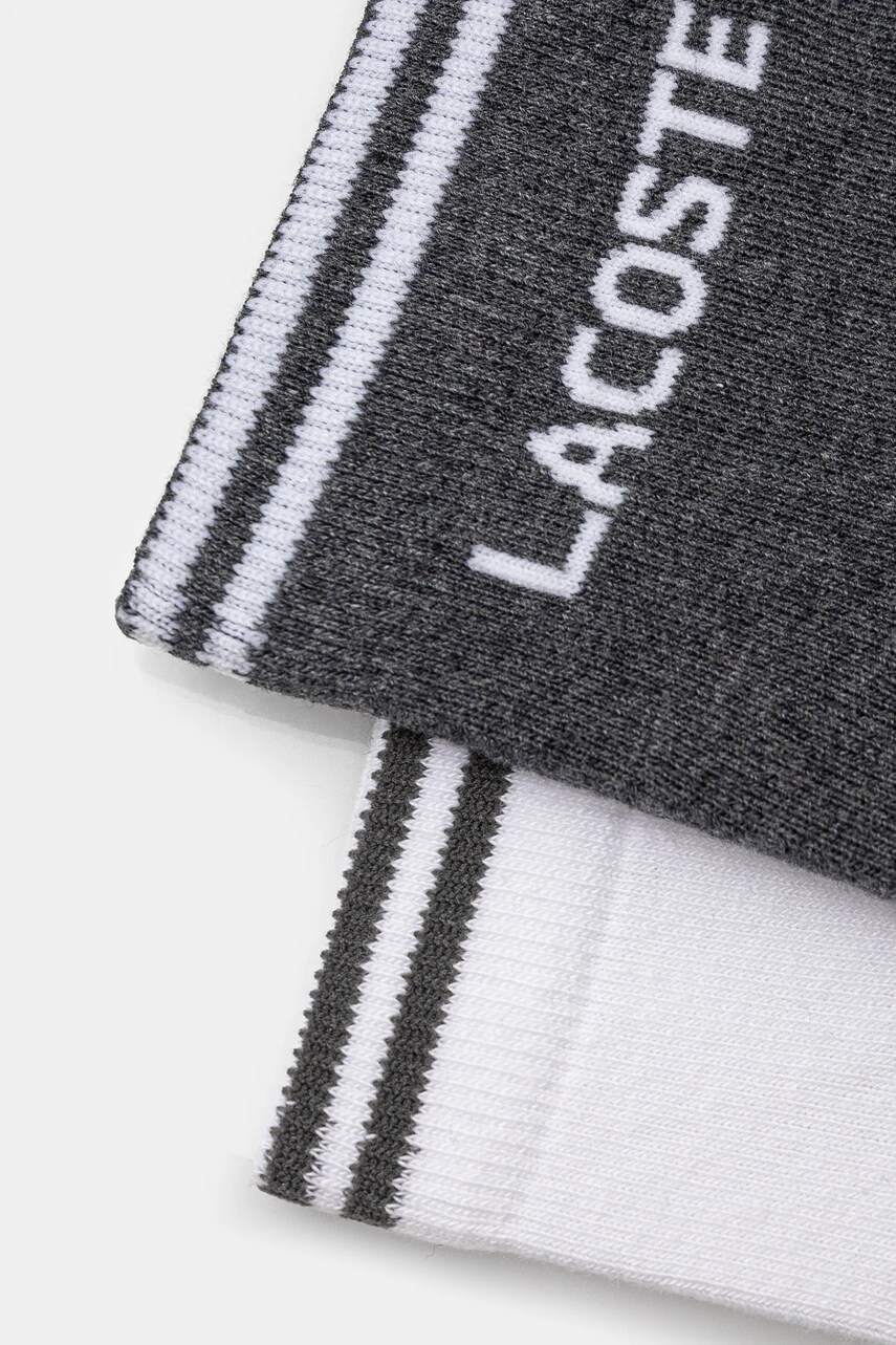 Шкарпетки Lacoste 2-pack колір білий RA4187