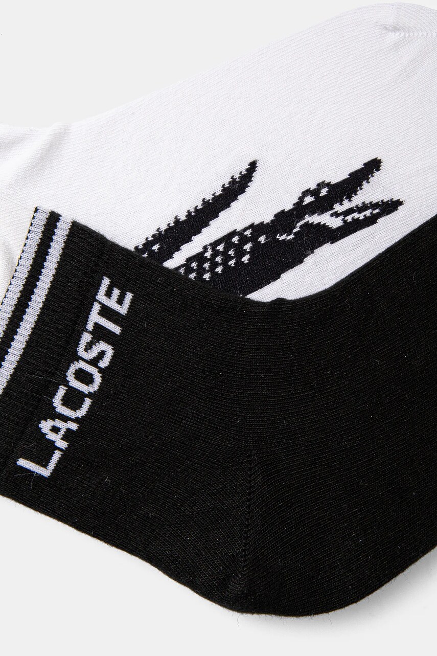 Шкарпетки Lacoste 2-pack колір чорний RA4187