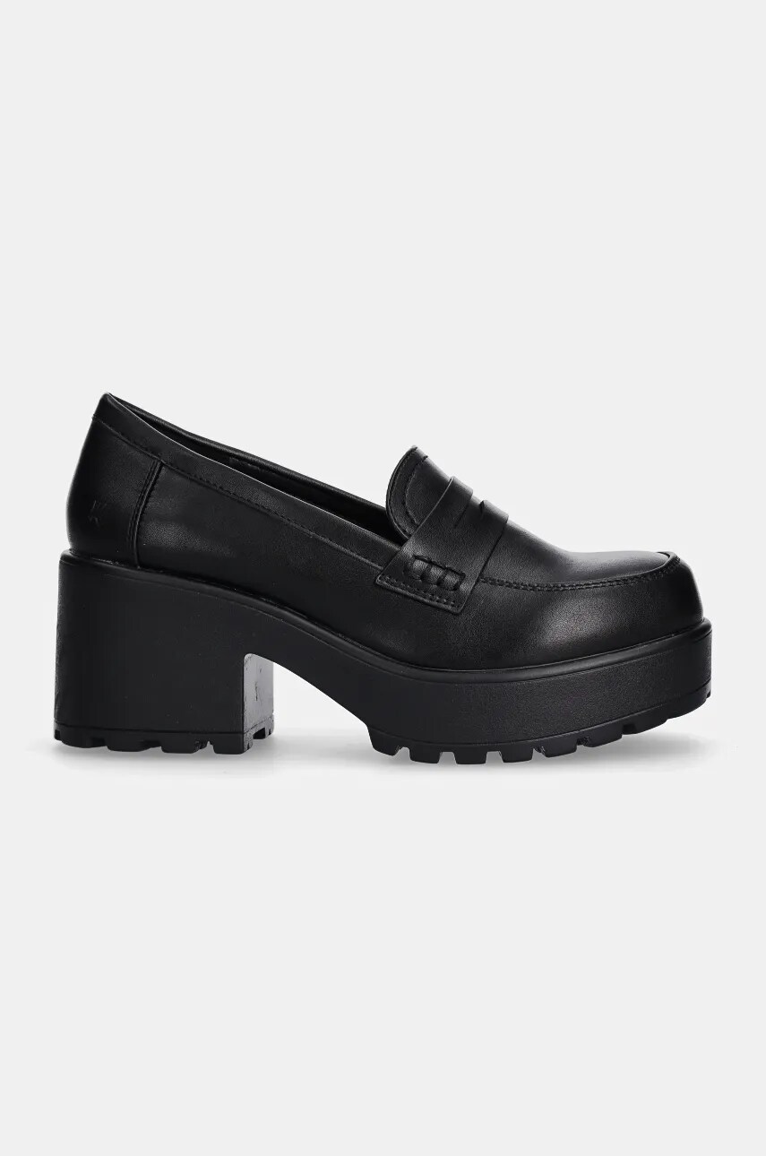 Туфлі Koi Footwear колір чорний каблук блок ND99