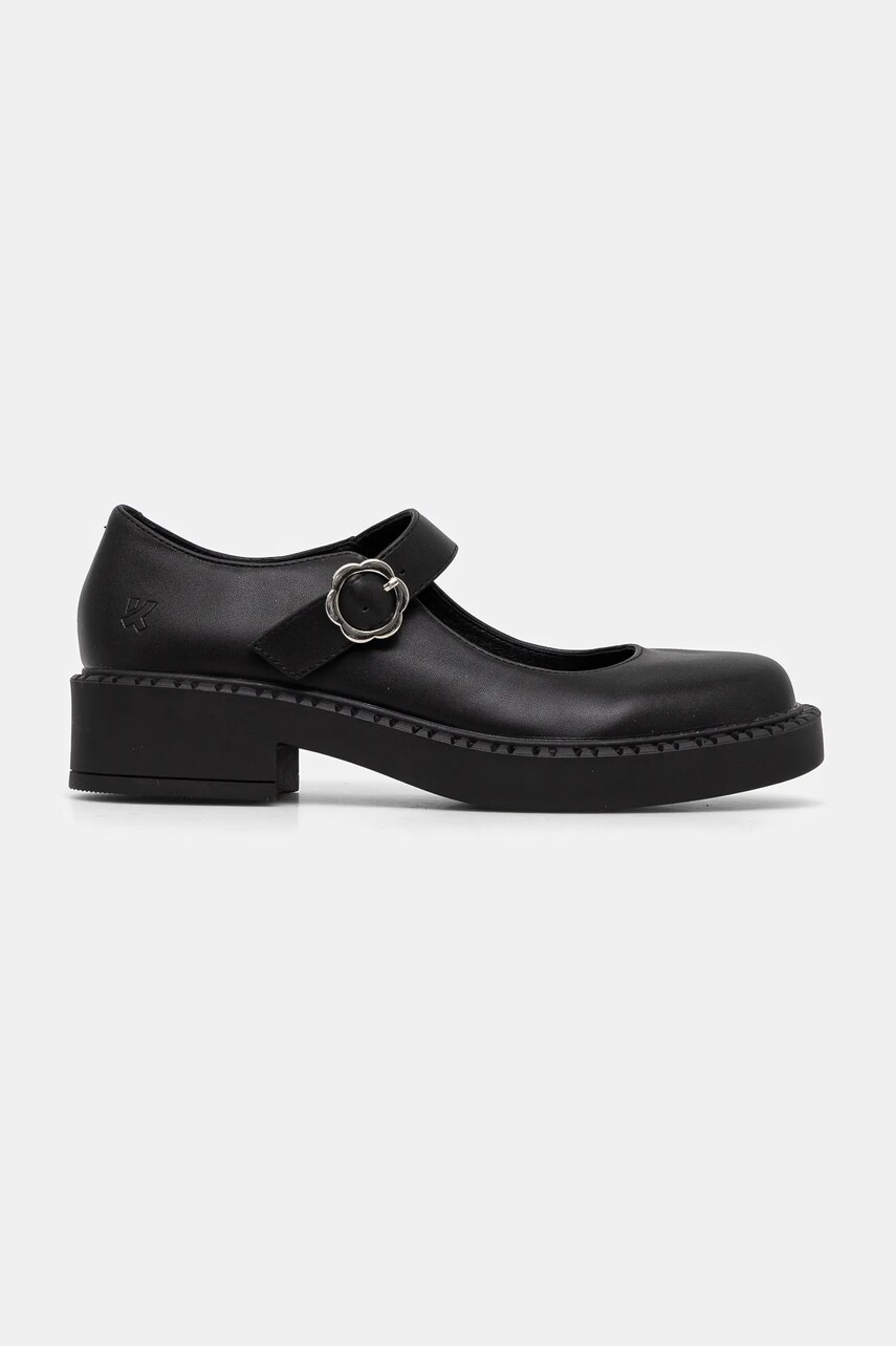 Туфлі Koi Footwear жіночі колір чорний на платформі SWA-14