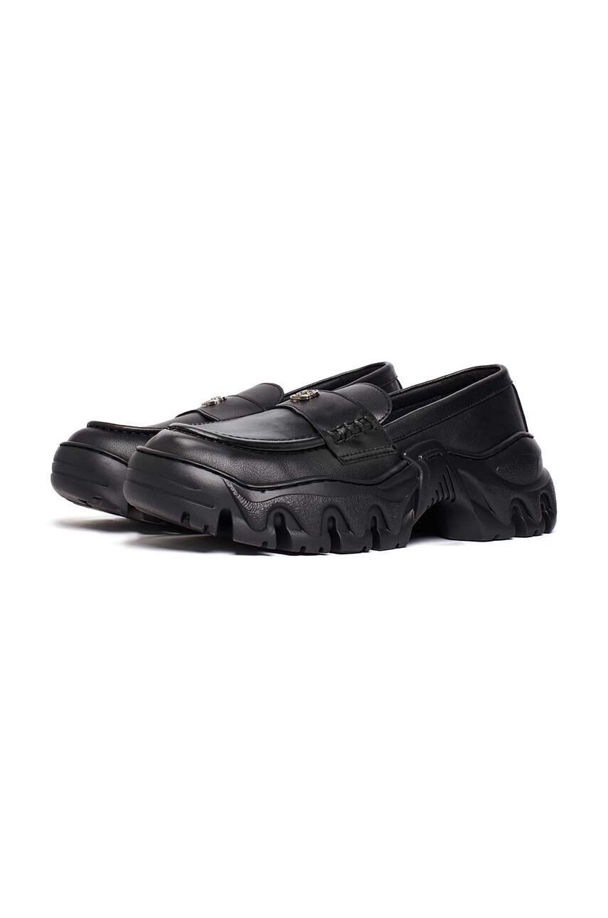 Мокасини Rombaut BOCCACCIO II LOAFER жіночі колір чорний на платформі W23-B-024