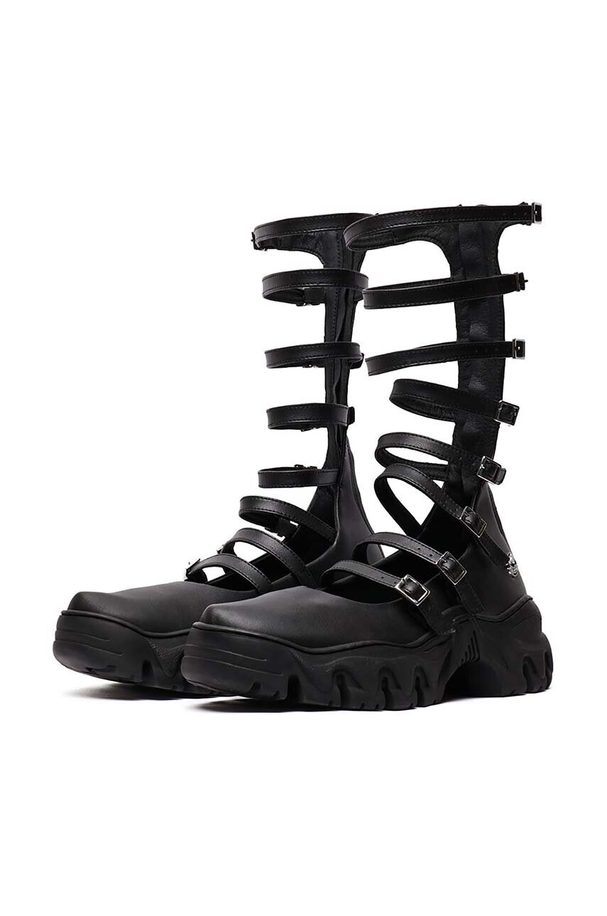 Балетки Rombaut BOCCACCIO II MJ HIGH колір чорний  W23-B-034