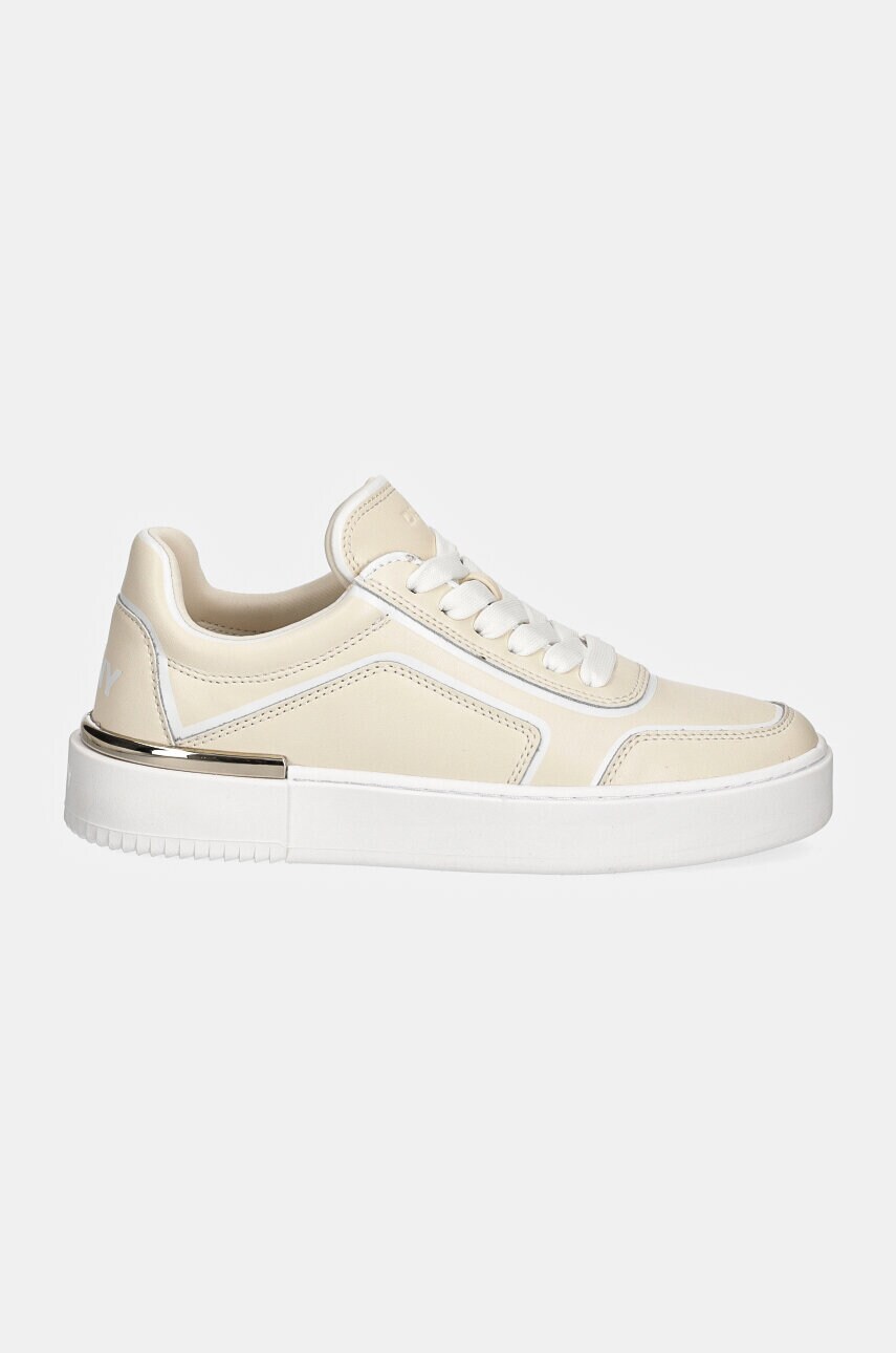 Шкіряні кросівки Dkny Baylor колір бежевий K3491306