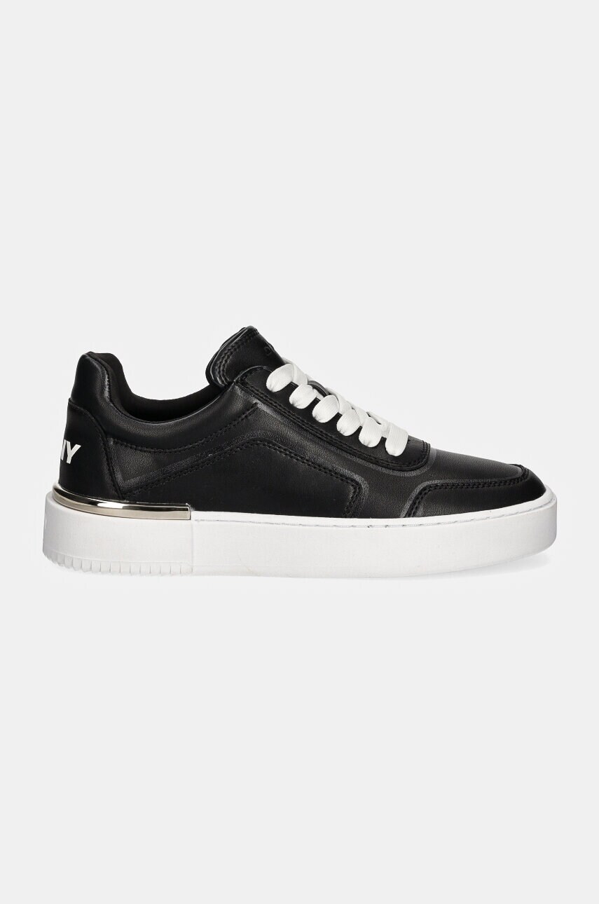 Шкіряні кросівки Dkny Baylor колір чорний K3491306