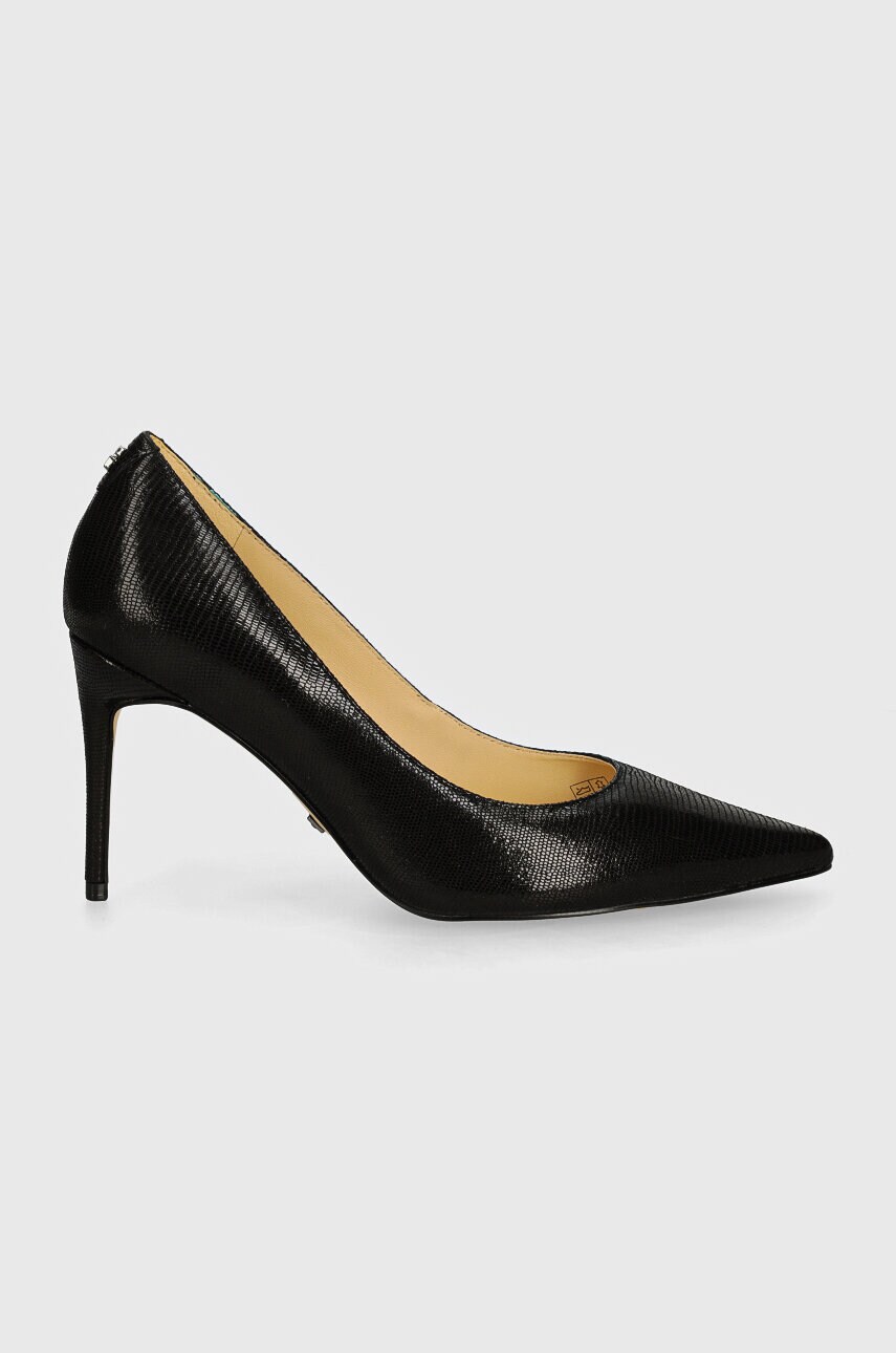 Шкіряні туфлі Guess RICA15 колір чорний FLTRIC LEA08