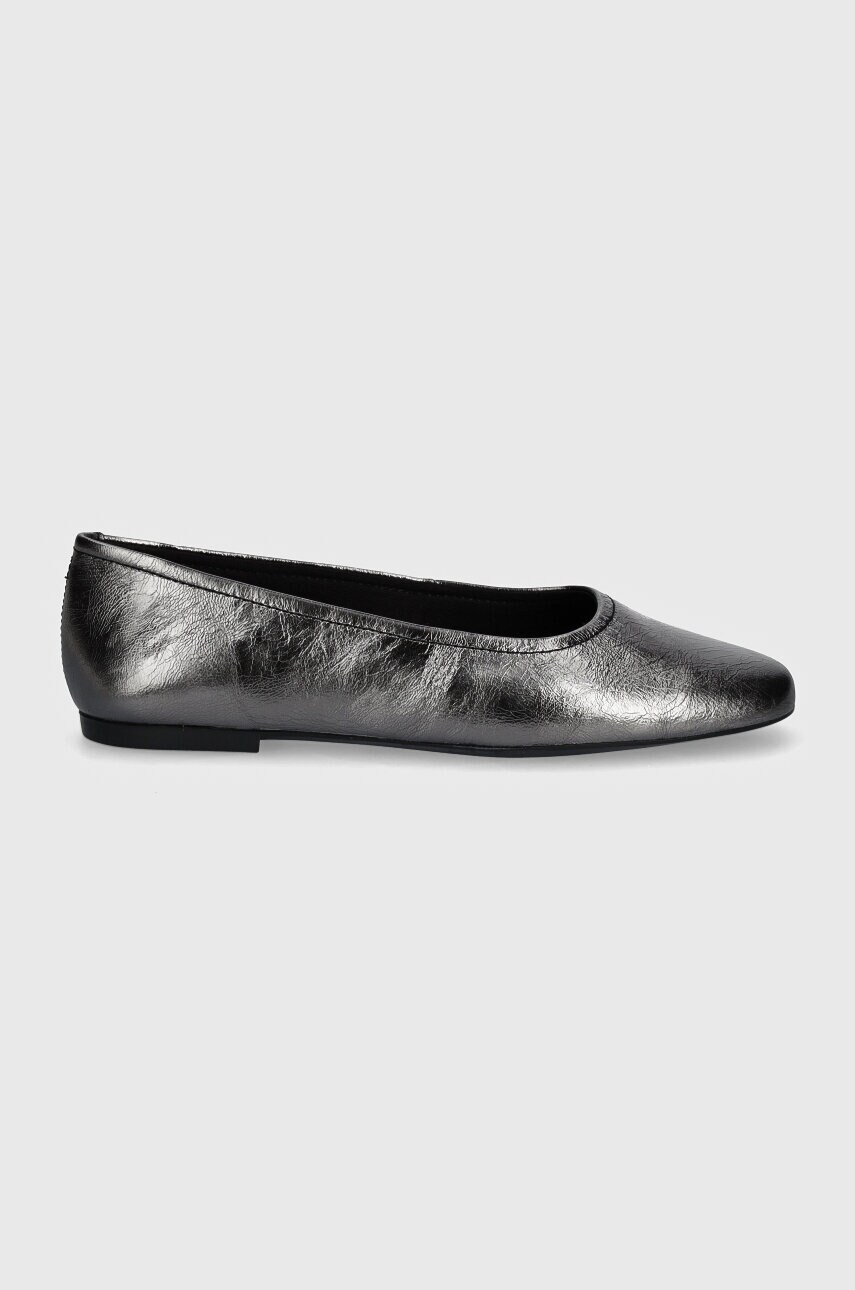 Шкіряні балетки Vagabond Shoemakers JOLIN колір срібний  5508-083-66