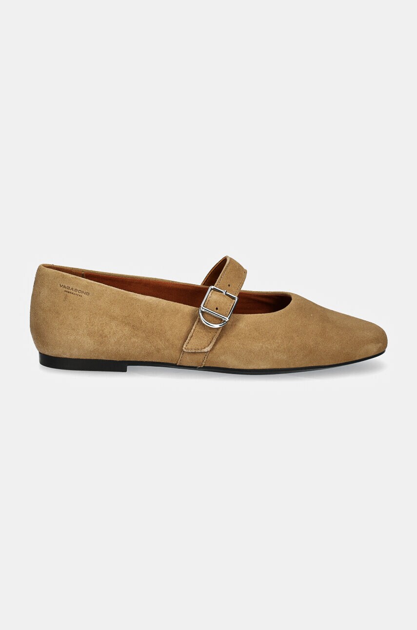 Замшеві балетки Vagabond Shoemakers JOLIN колір бежевий  5608-040-28