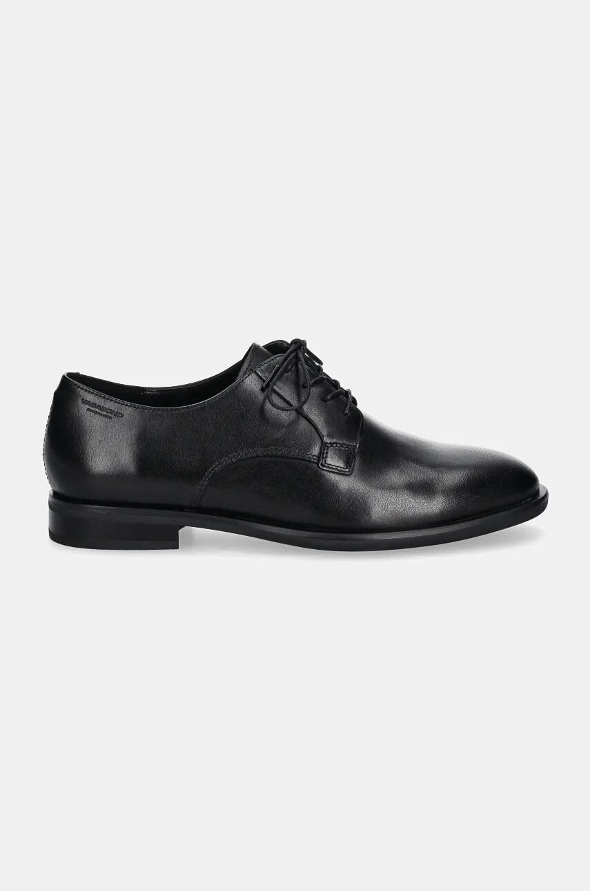 Шкіряні туфлі Vagabond Shoemakers HEIDI жіночі колір чорний на плоскому ходу 5809-001-20