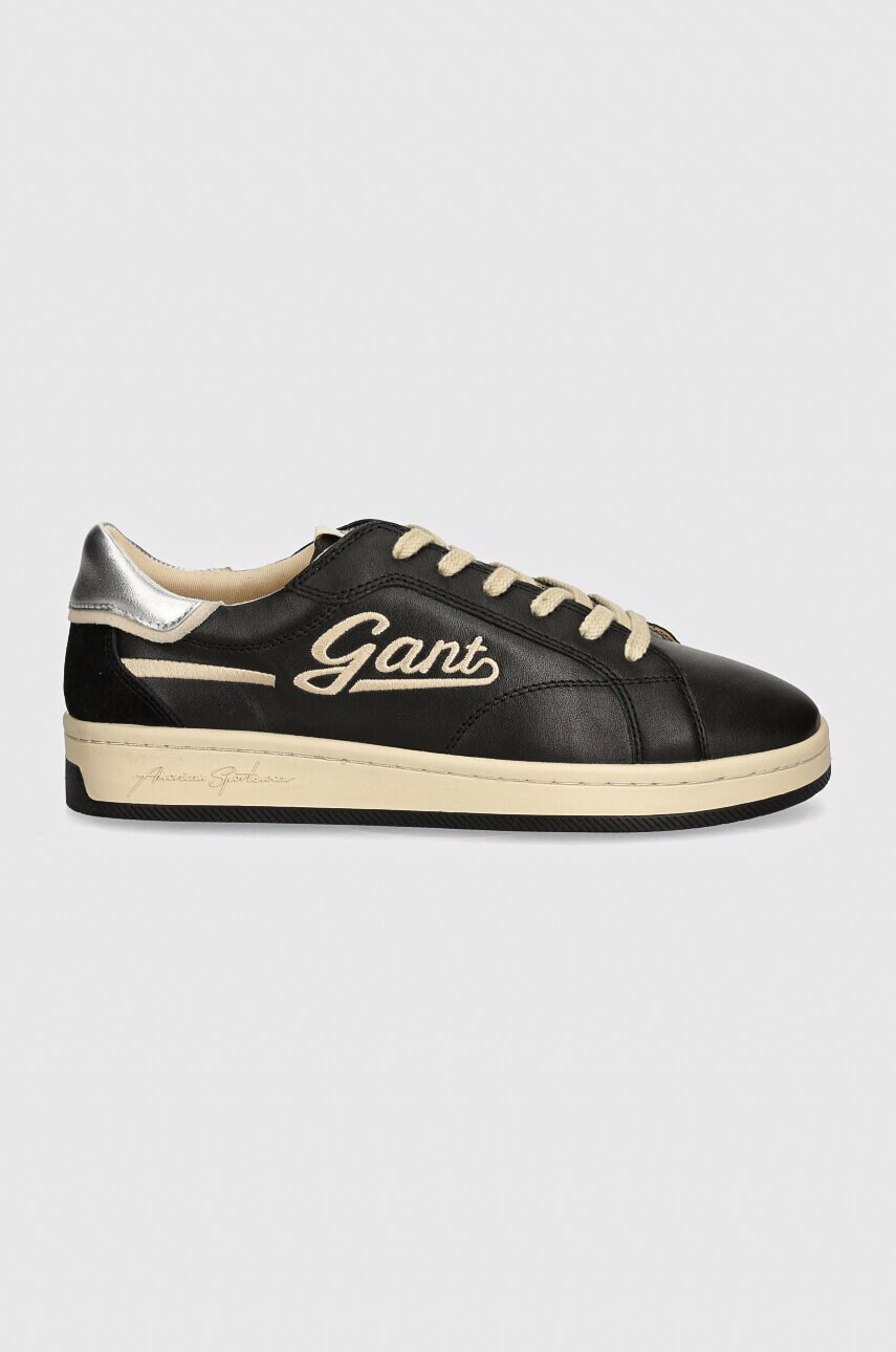 Шкіряні кросівки Gant PREPLA колір чорний 29531650 G00