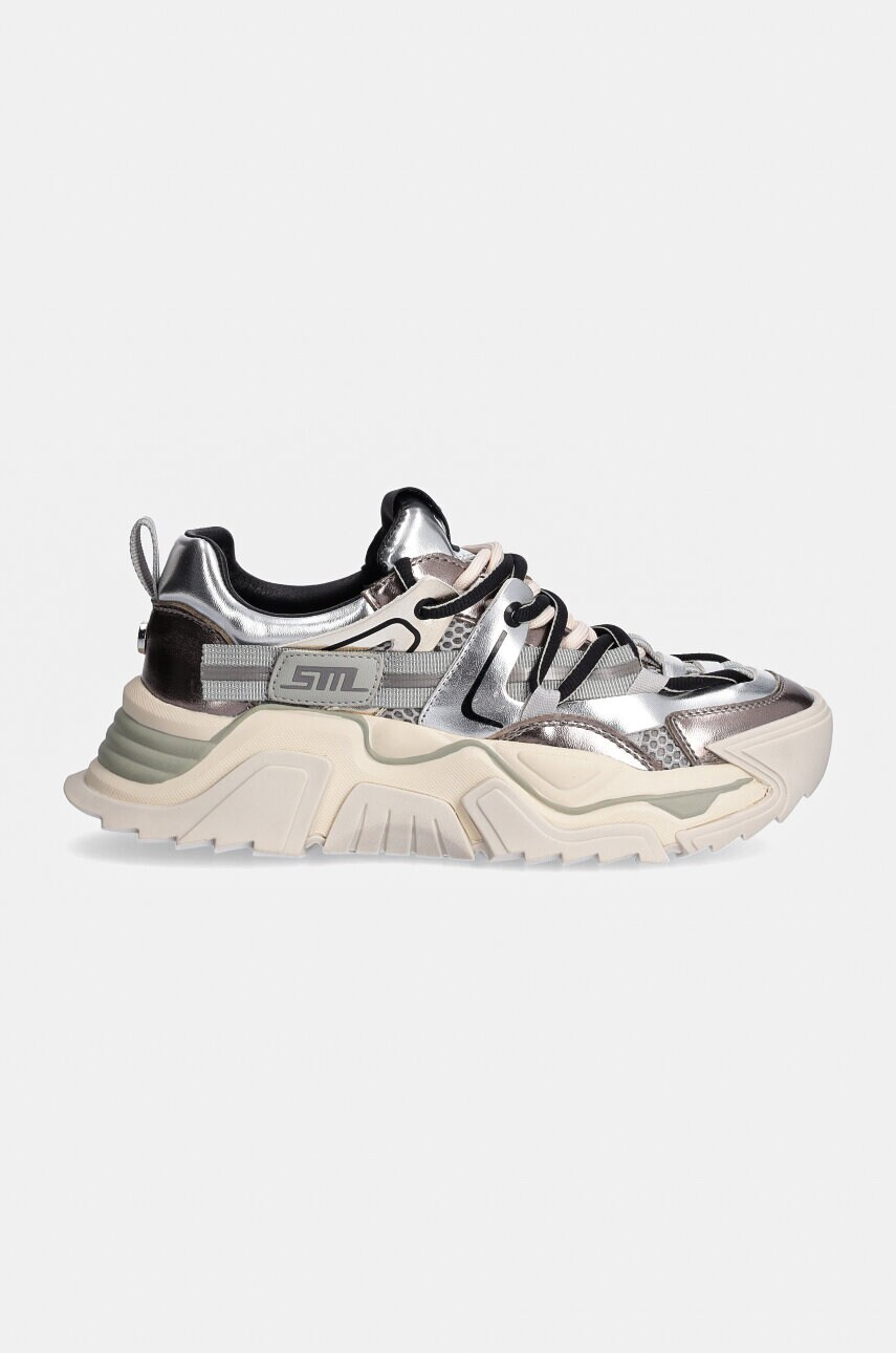 Кросівки Steve Madden Kingdom-E колір срібний SM19000086