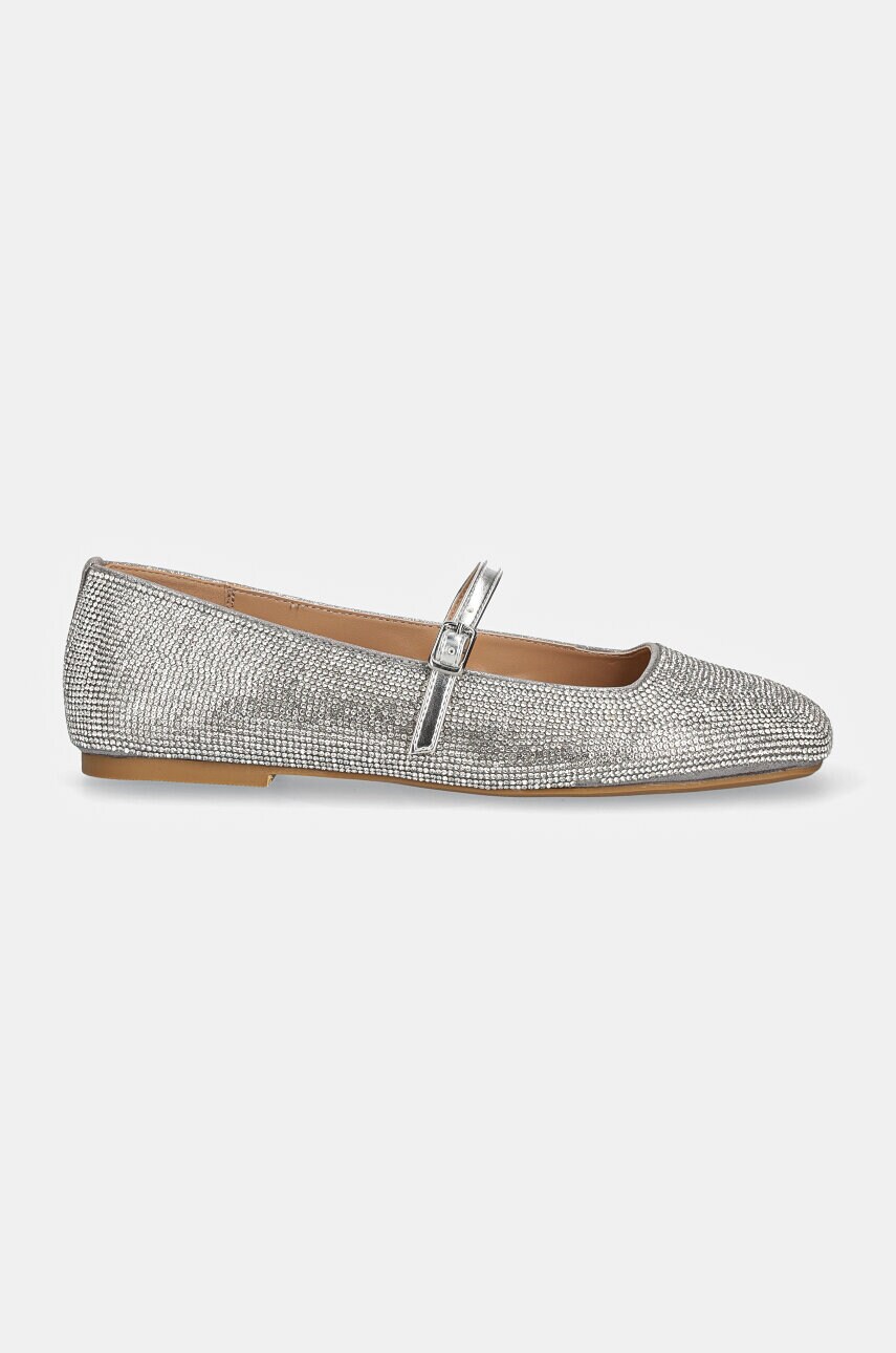 Балетки Steve Madden Ezri-R колір срібний  SM11003245