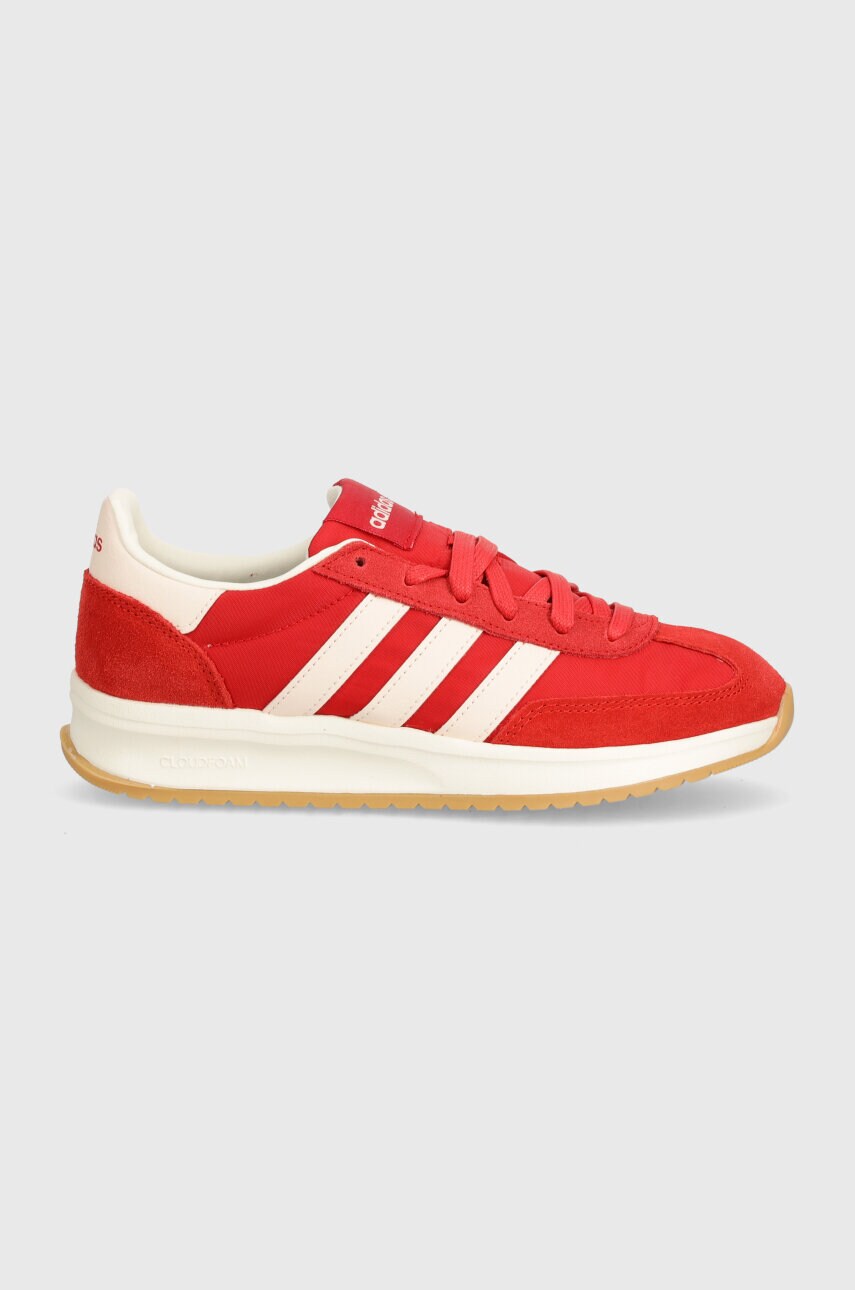 Замшеві кросівки adidas Run 70s колір червоний IH8597