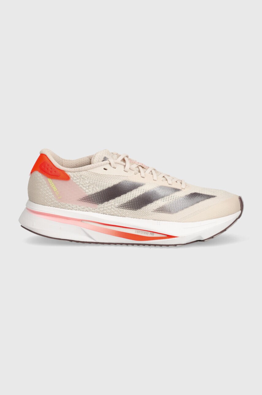 Бігові кросівки adidas Performance Adizero SL2 колір бежевий IF6764