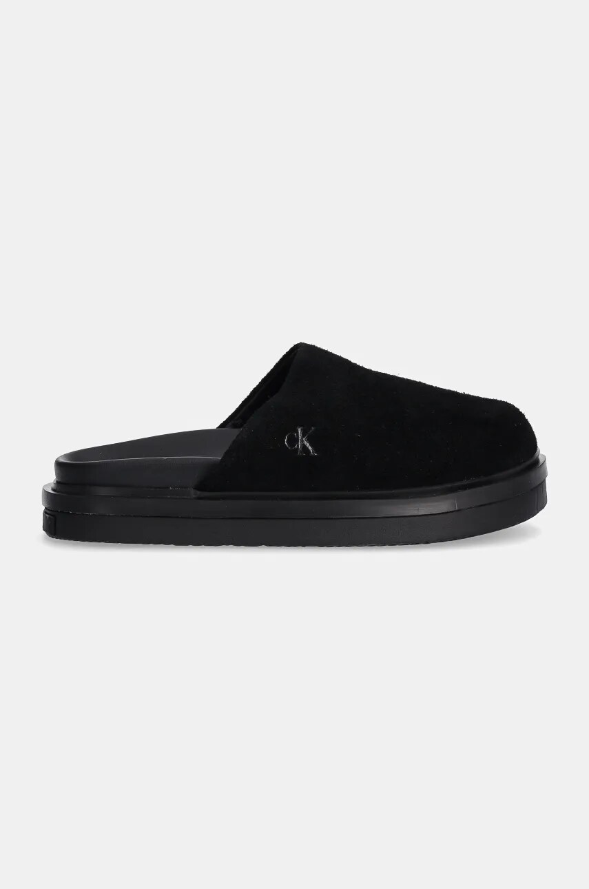 Шльопанці Calvin Klein Jeans HOME CLOG MG MG S жіночі колір чорний YW0YW01685
