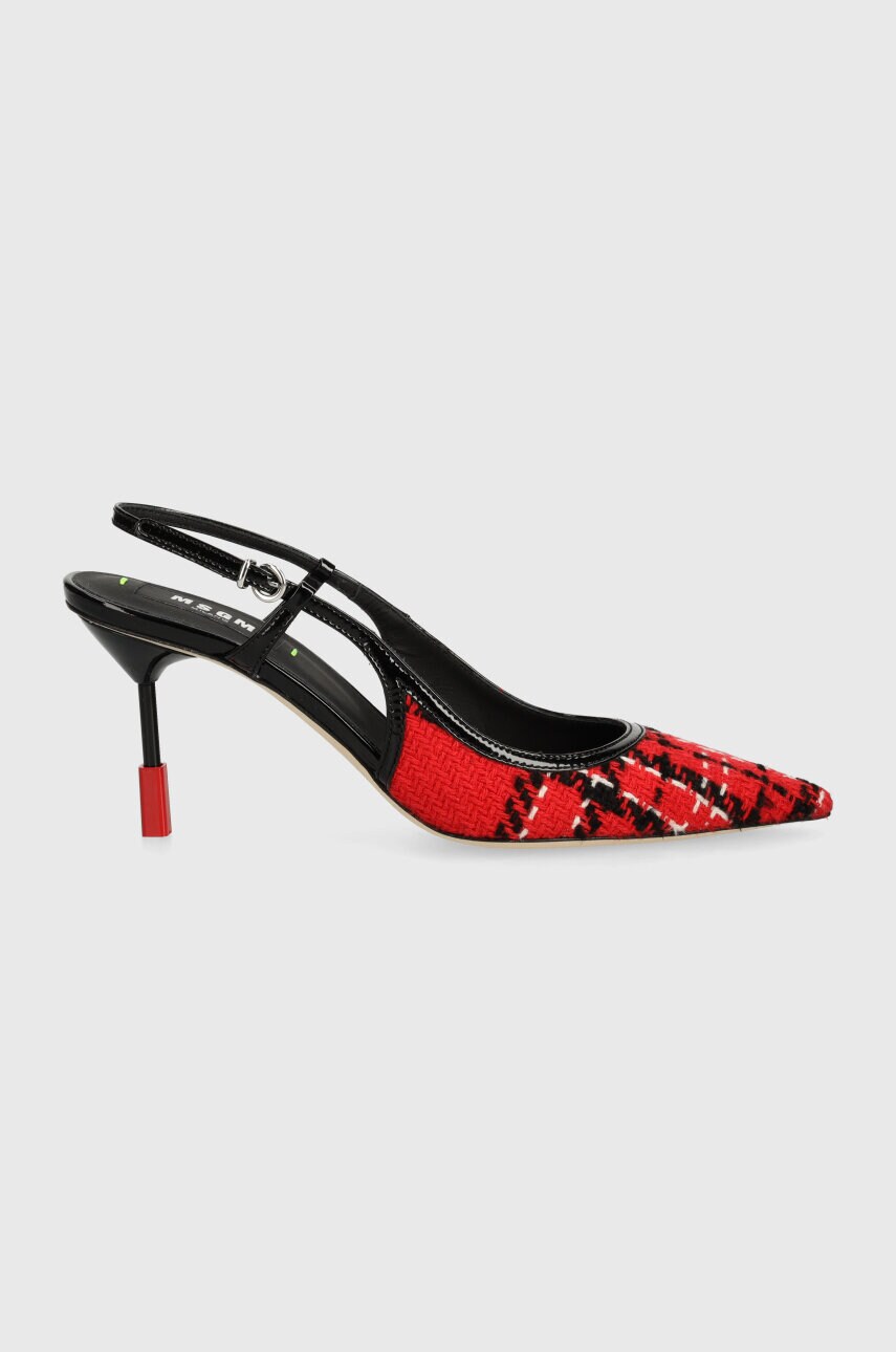 Туфлі MSGM колір червоний 3741MDS931 794