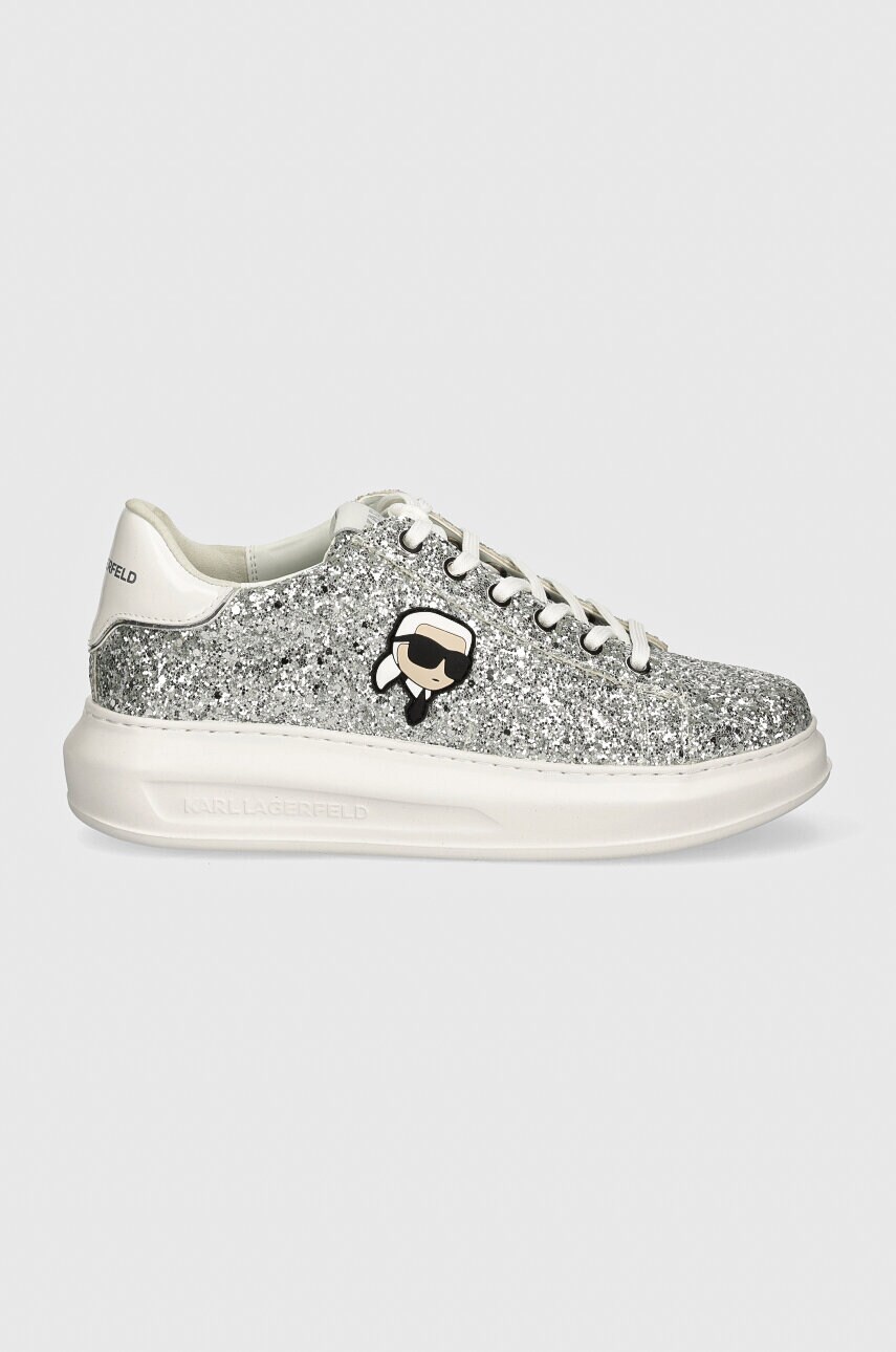 Купити Кросівки Karl Lagerfeld KAPRI колір срібний KL62573N – головне зображення