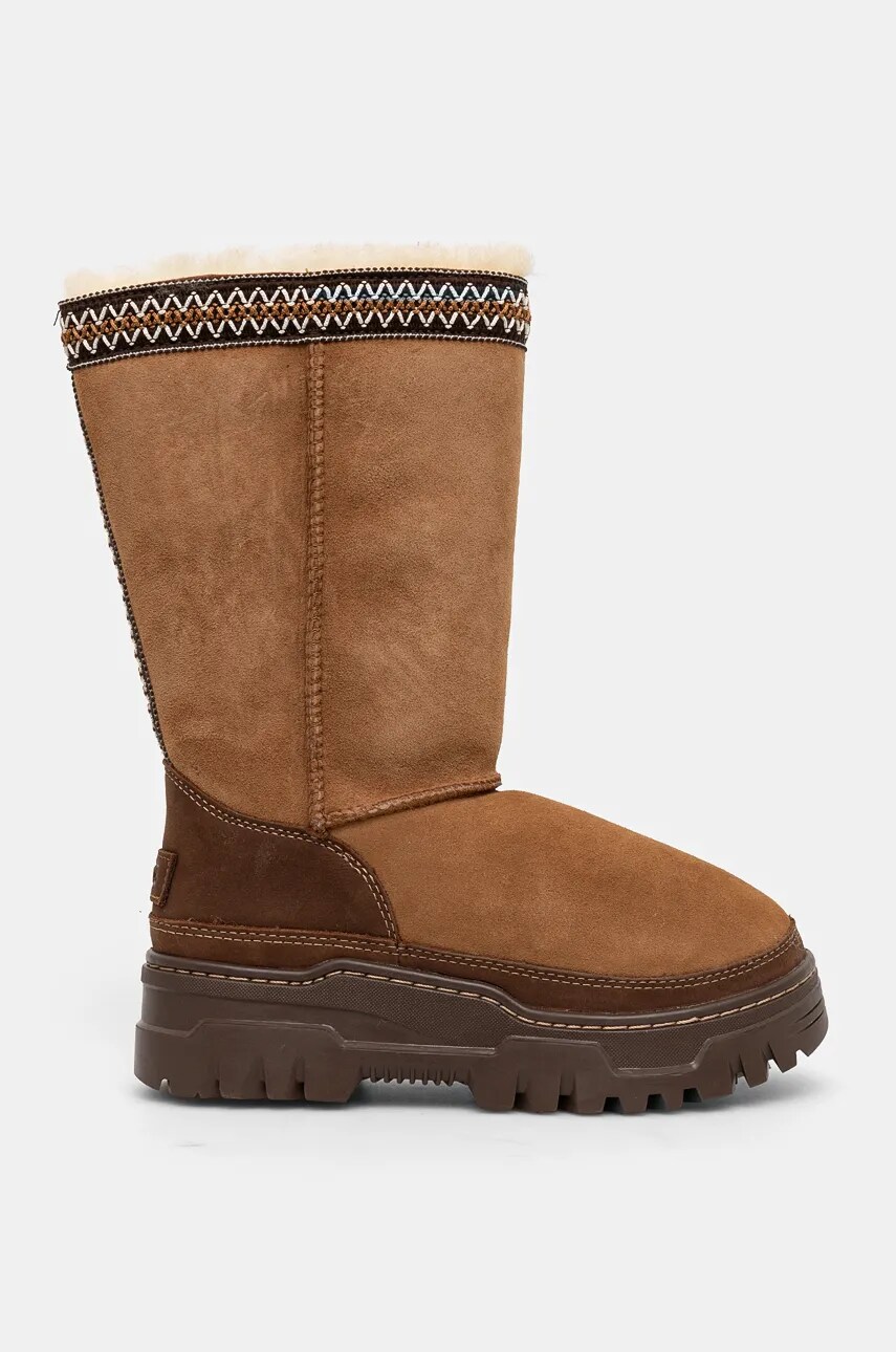 Зимові чоботи UGG Classic Tall Trailgazer колір коричневий 1158323-CHE