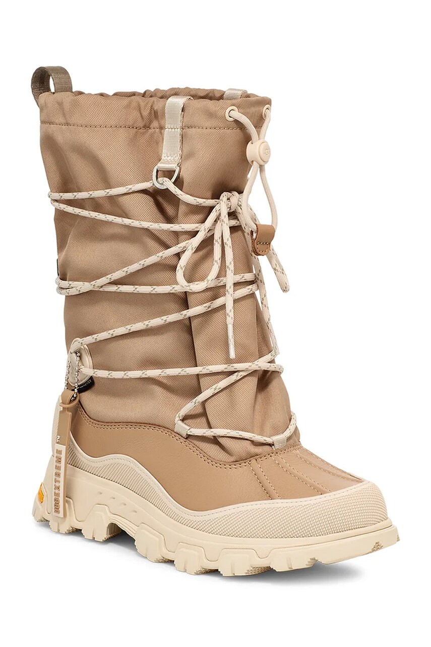 Зимові чоботи UGG Metropeak колір бежевий 1161890-SAN