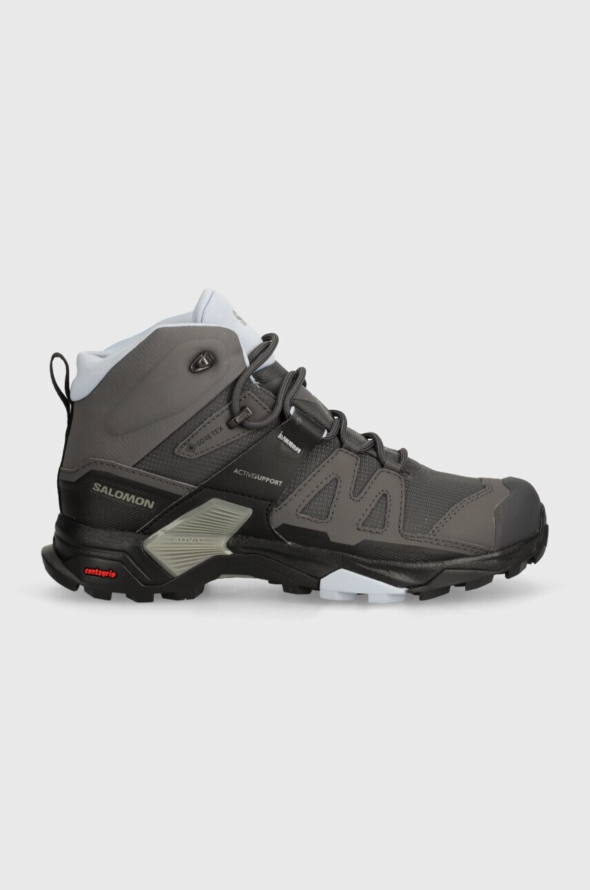 Черевики Salomon X Ultra 4 Mid GTX жіночі колір сірий L41625000