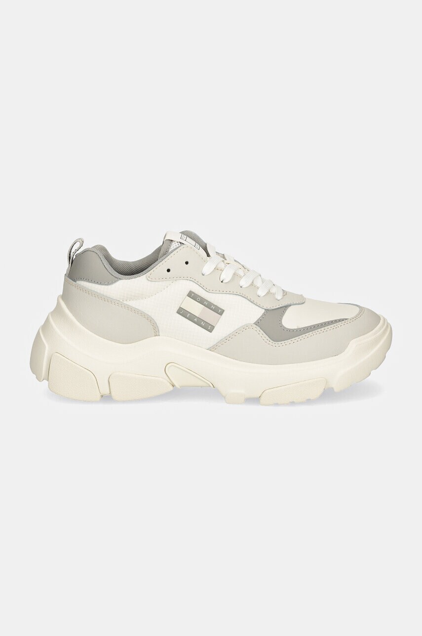Кросівки Tommy Jeans TJW LIGHTWEIGHT HYBRID RUNNER колір сірий EN0EN02618