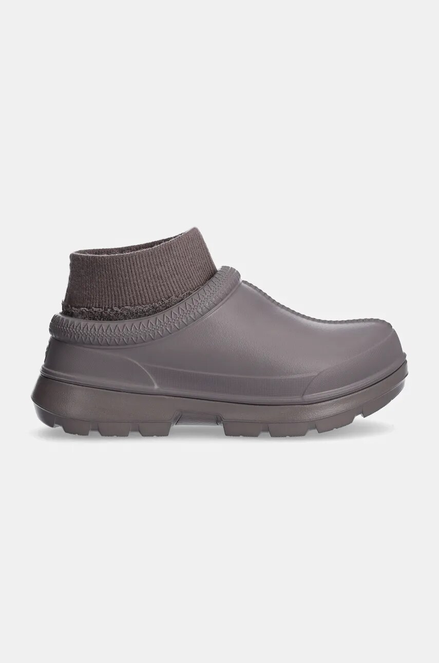 Черевики UGG Tasman X жіночі колір коричневий на плоскому ходу утеплене 1125730-TCLD