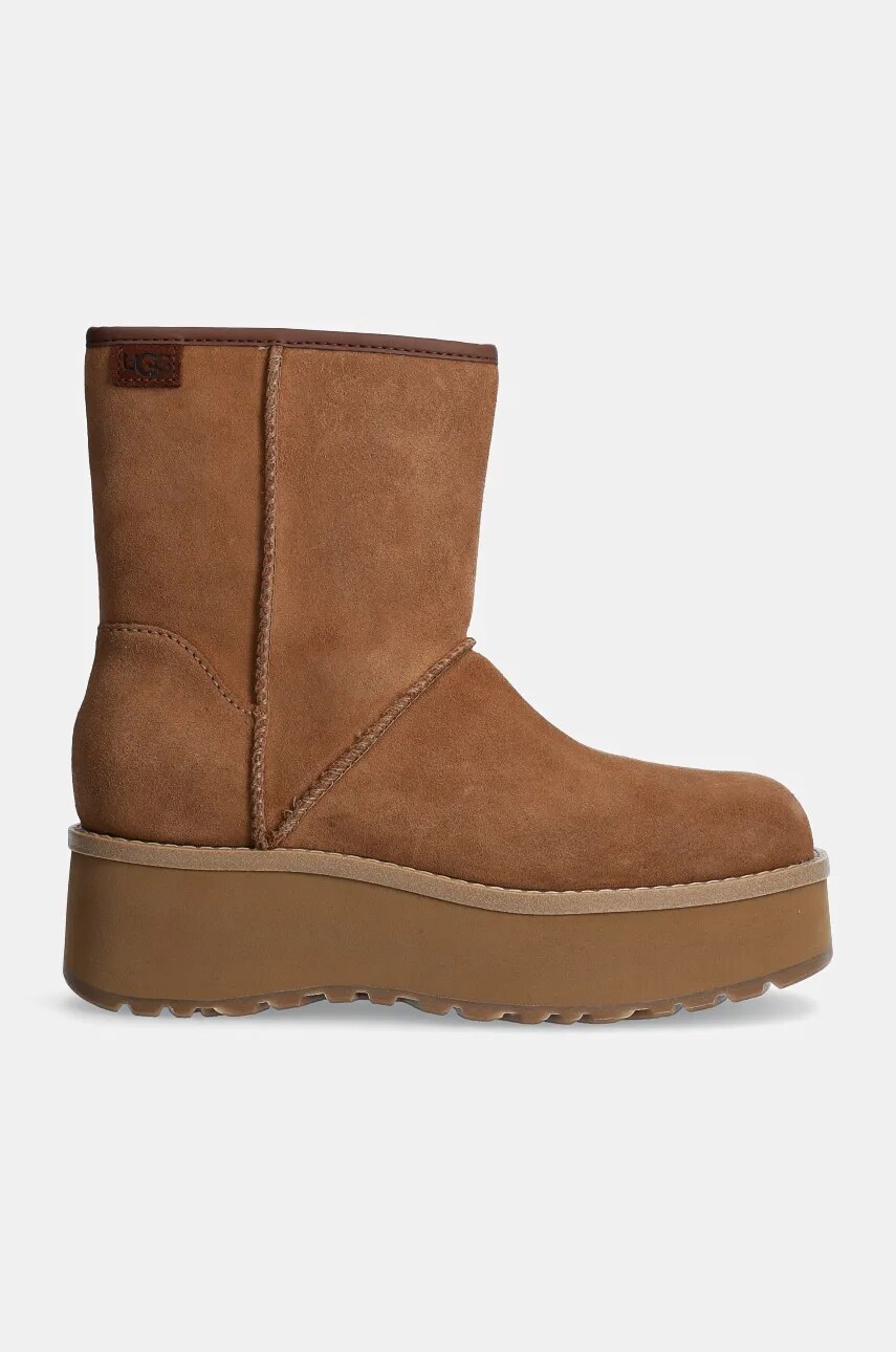 Зимові чоботи UGG Cityfunc Mid колір коричневий 1158196-CHE