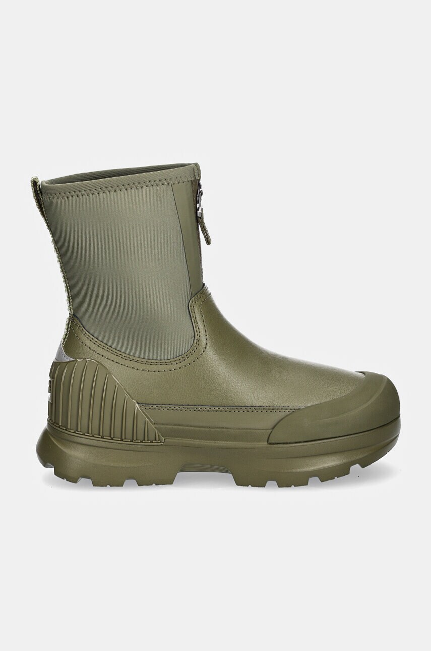 Гумові чоботи UGG Neumel X Zip жіночі колір зелений 1158235-BVS