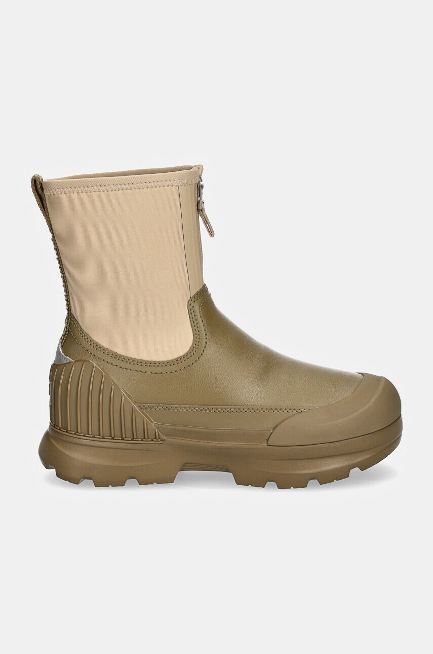 Гумові чоботи UGG Neumel X Zip жіночі колір бежевий 1158235-MRDS
