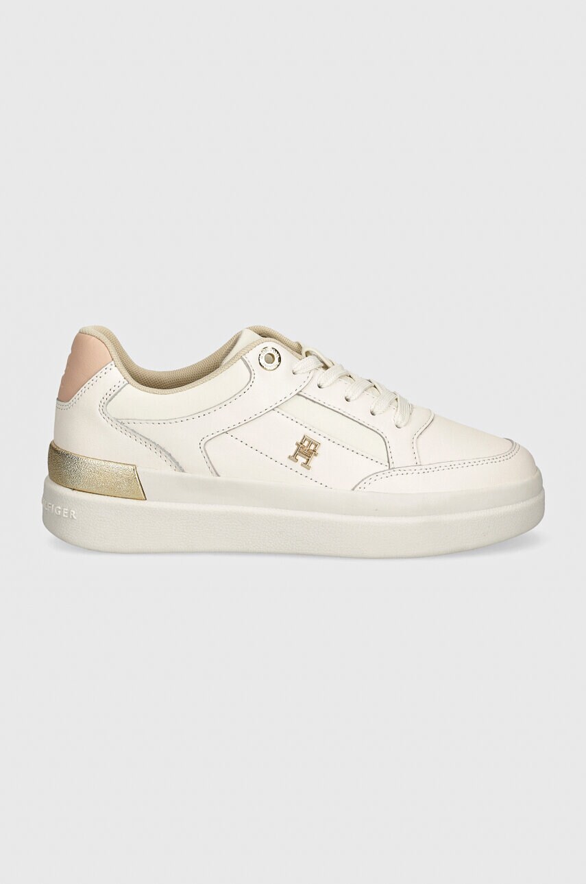 Кросівки Tommy Hilfiger LUX HARDWARE COURT колір білий FW0FW07997