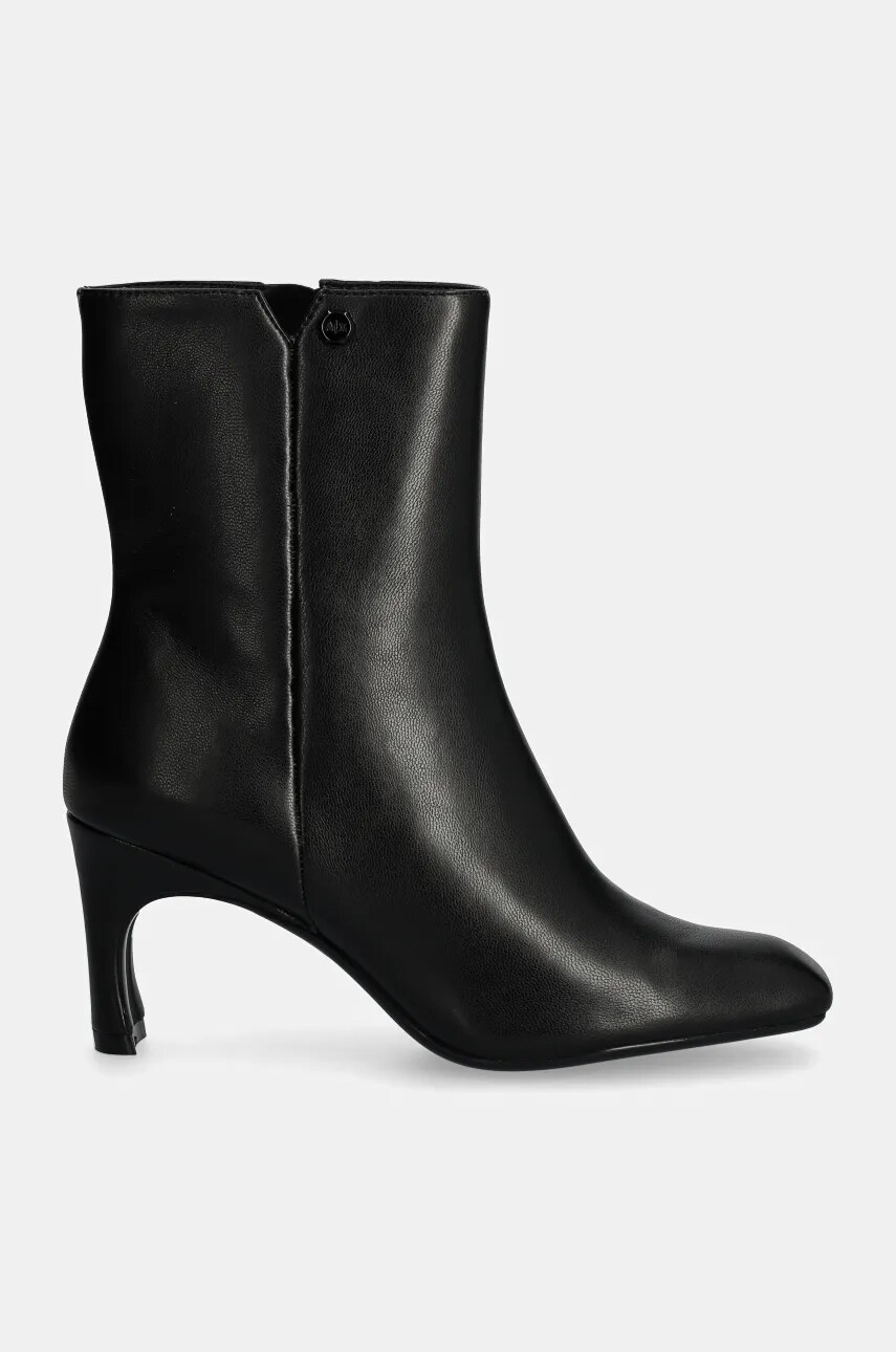 Черевики Armani Exchange жіночі колір чорний на шпильці XDN038 XV886 00002