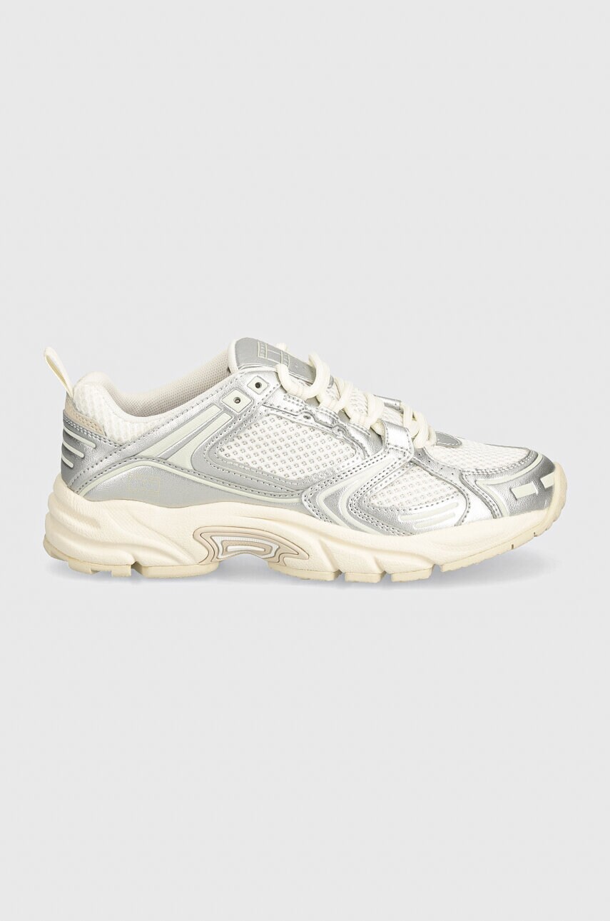 Кросівки Tommy Jeans TJW ARCHIVE RETRO RUNNER колір срібний EN0EN02673