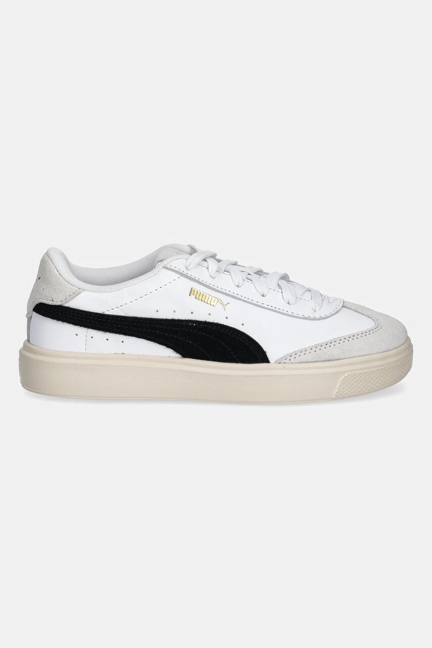 Шкіряні кросівки Puma Lajla T-toe колір білий 397734