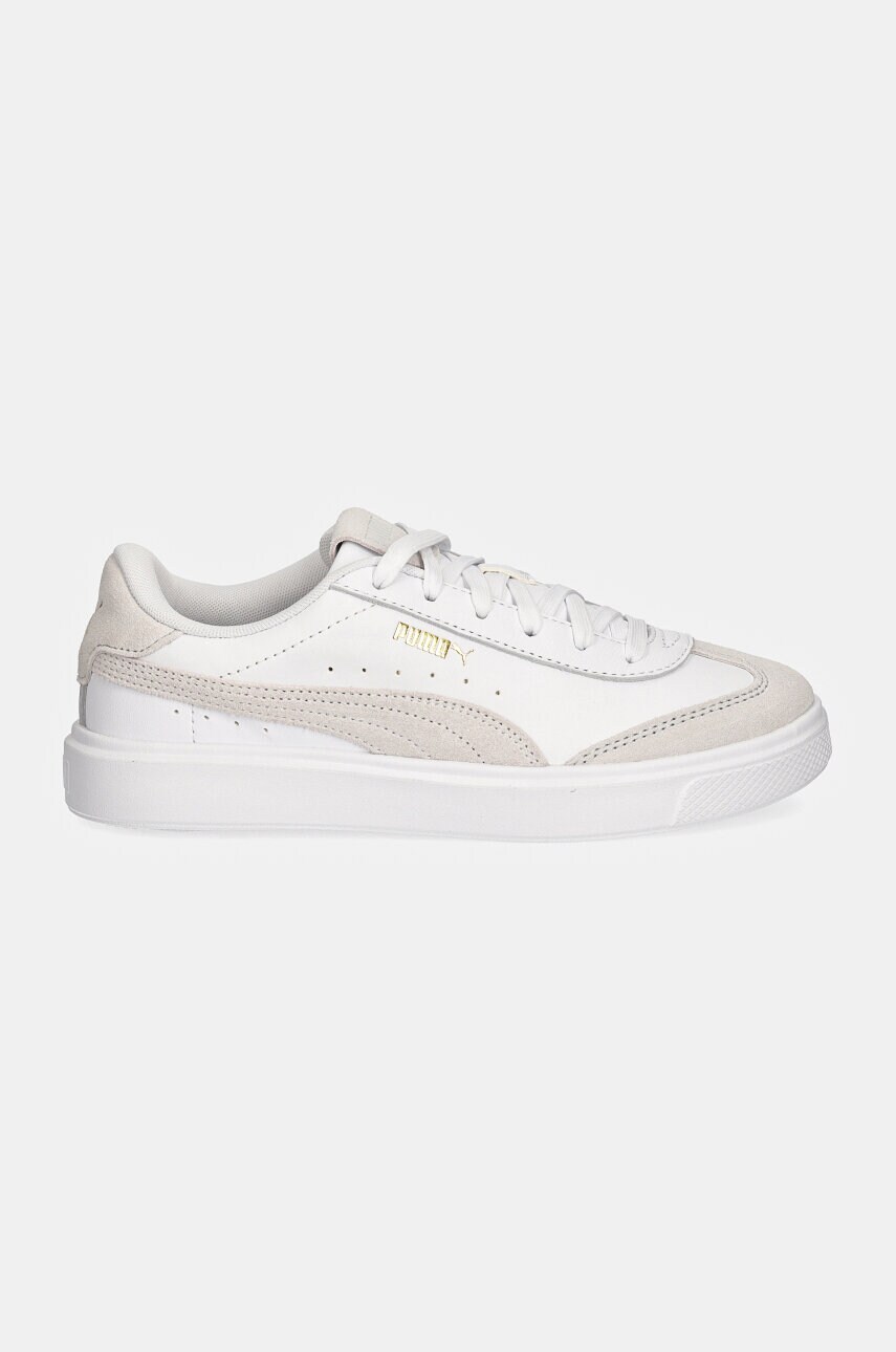 Шкіряні кросівки Puma Lajla T-toe колір білий 397734