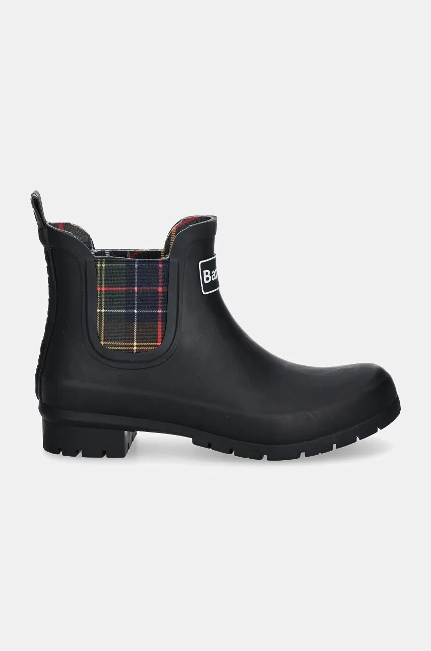 Гумові чоботи Barbour Kingham жіночі колір чорний LRF0088BK11