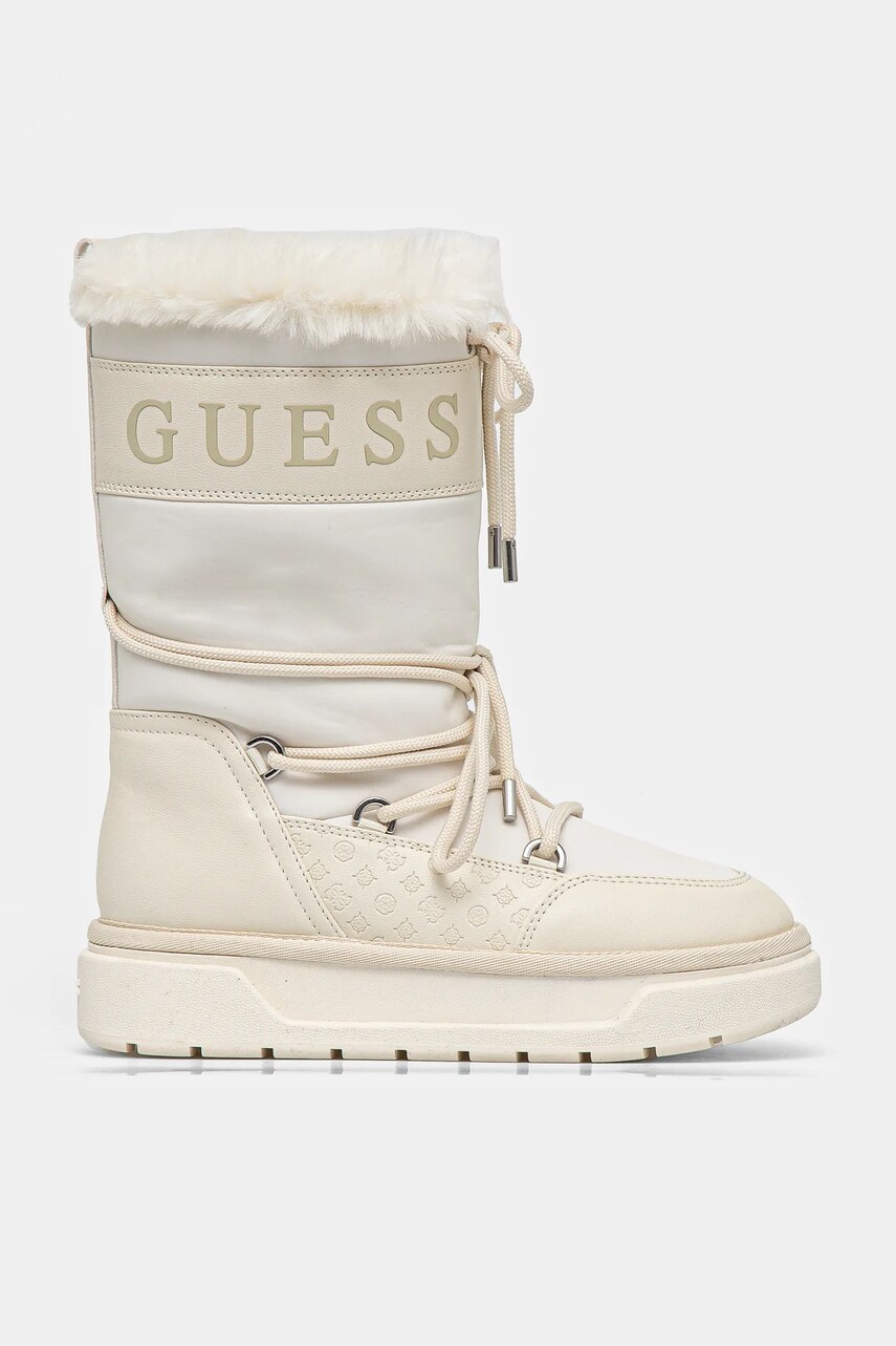Зимові чоботи Guess UNDELO колір бежевий FLFUEL ELE11