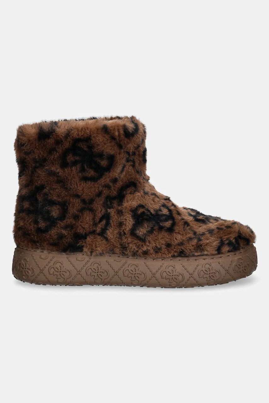 Зимові чоботи Guess UNITED колір коричневий FLFUTD FUR10