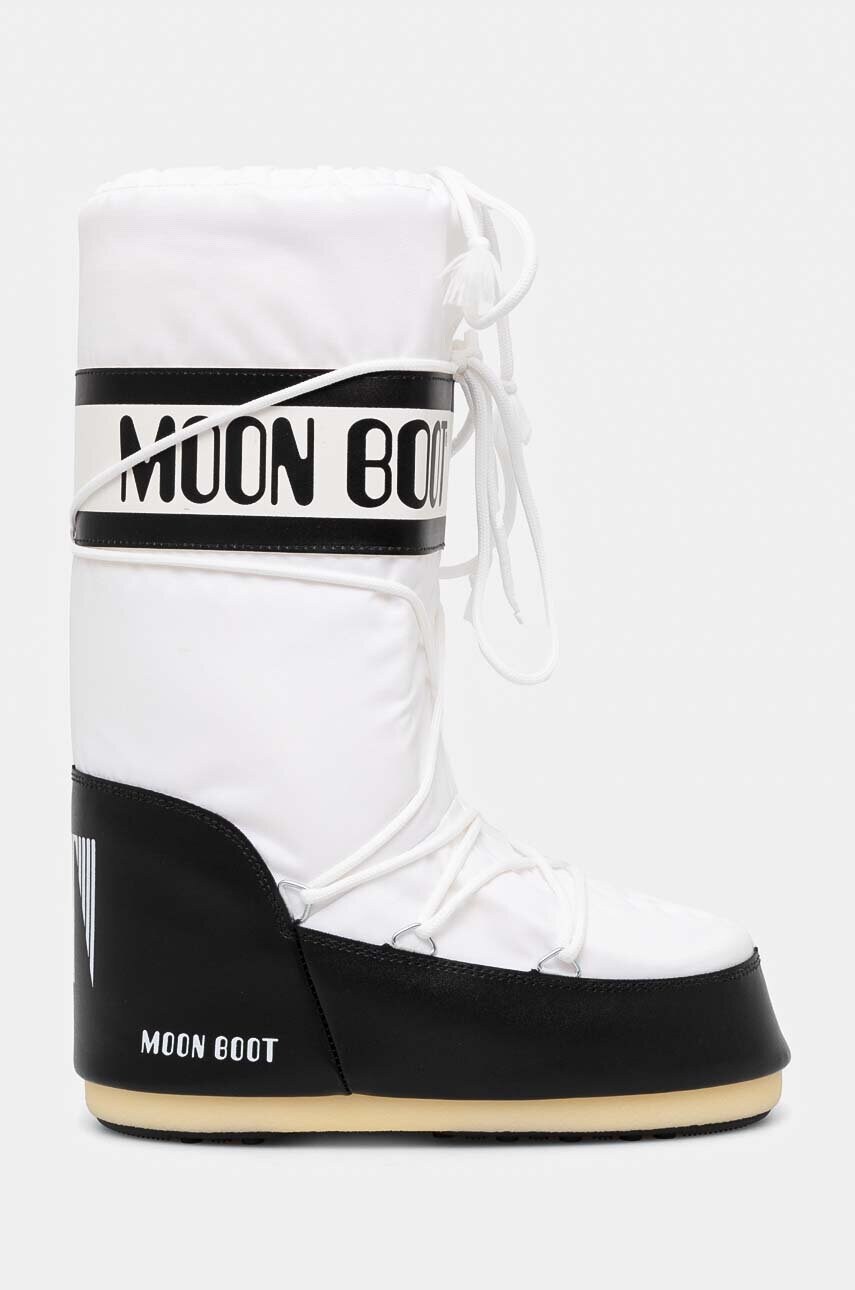 Зимові чоботи Moon Boot MB ICON NYLON колір білий 80D1400440 NA02