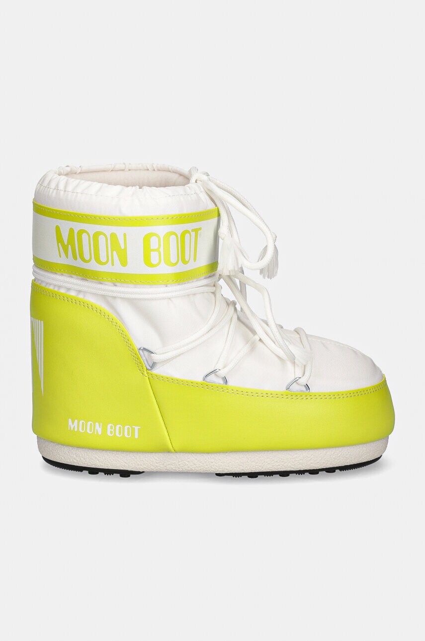 Зимові чоботи Moon Boot MB ICON LOW NYLON колір зелений 80D1409340 BA01