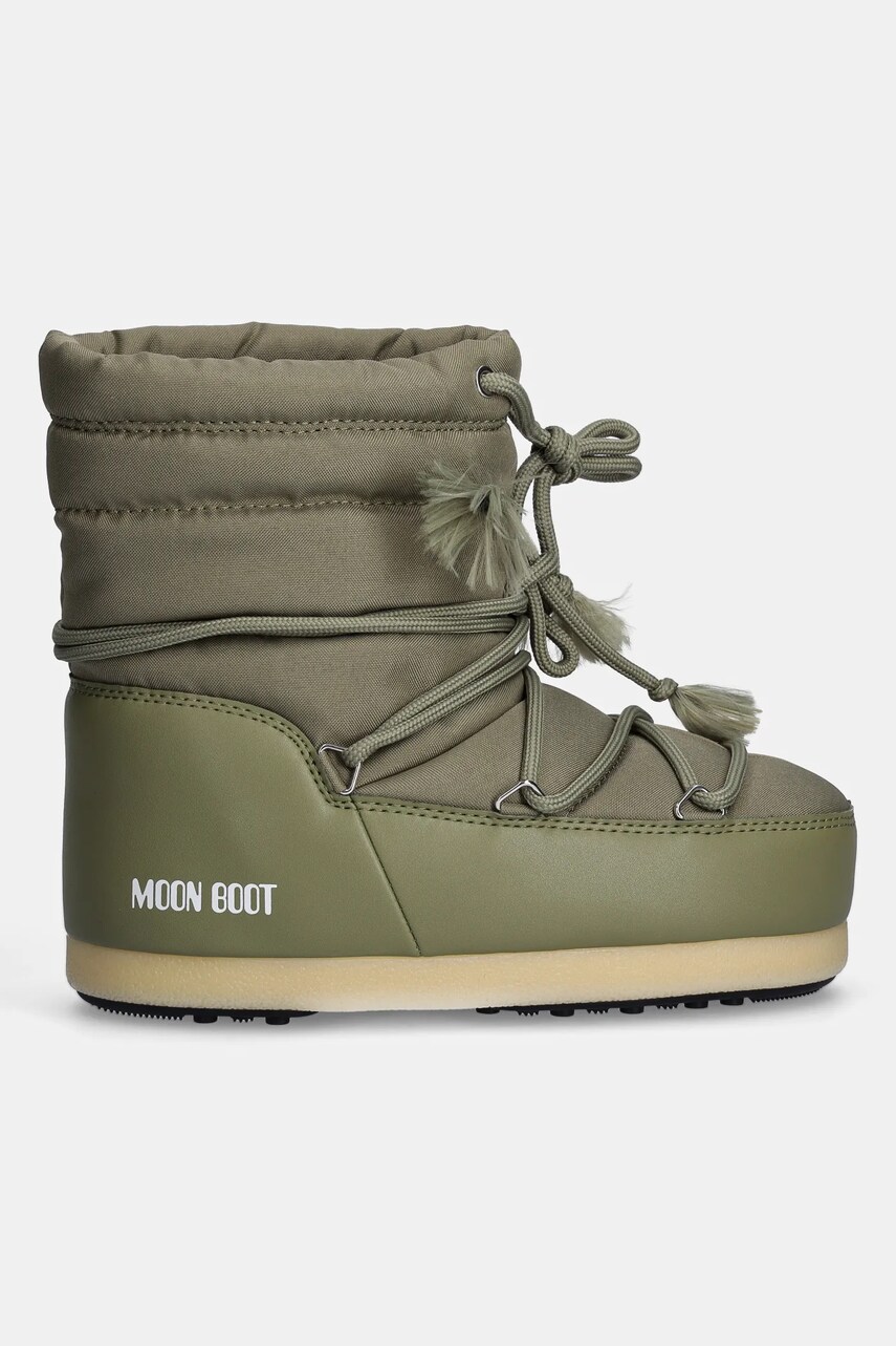 Зимові чоботи Moon Boot MB EVX LIGHT NYLON колір зелений 80D1470010 M006