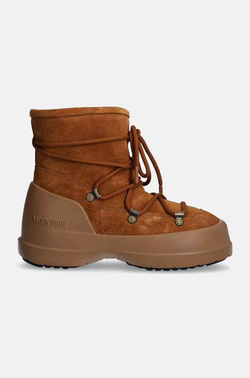Замшеві чоботи Moon Boot MB LUNA BOOT SUEDE колір коричневий 80D2480030 M008