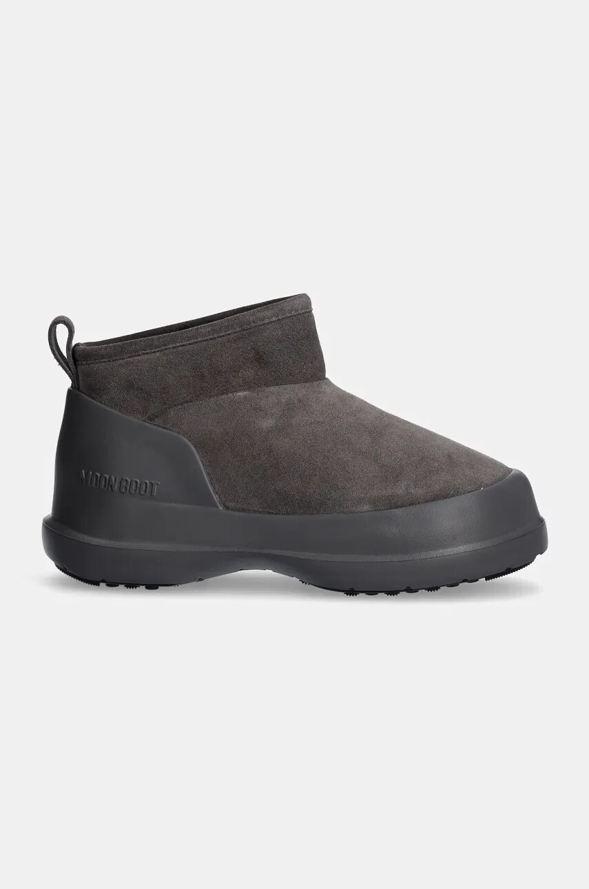 Замшеві чоботи Moon Boot MB LUNA LOW BOOT SUEDE колір сірий 80D2480040 H005